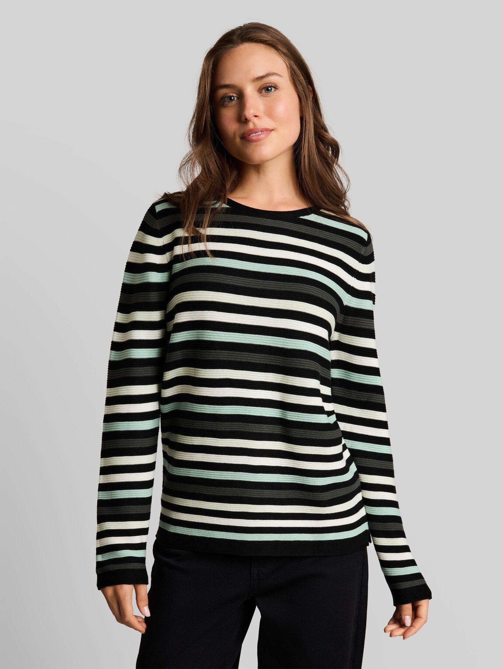 TOM TAILOR Strickpullover Pullover & Strickjacken Strickpullover aus Baumwolle