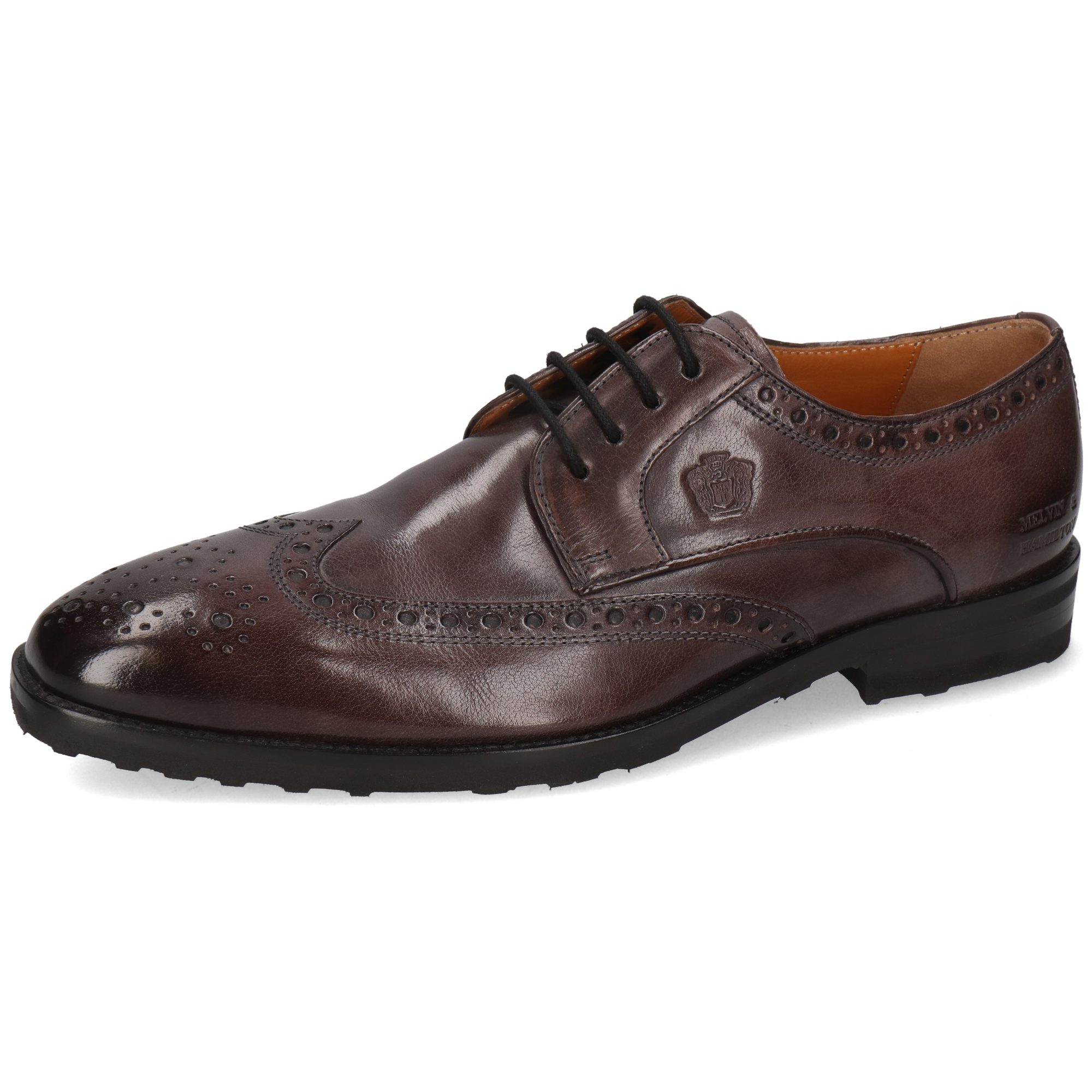 Flynn 4 Leder-Derby Schuhe für Herren Schnürschuh