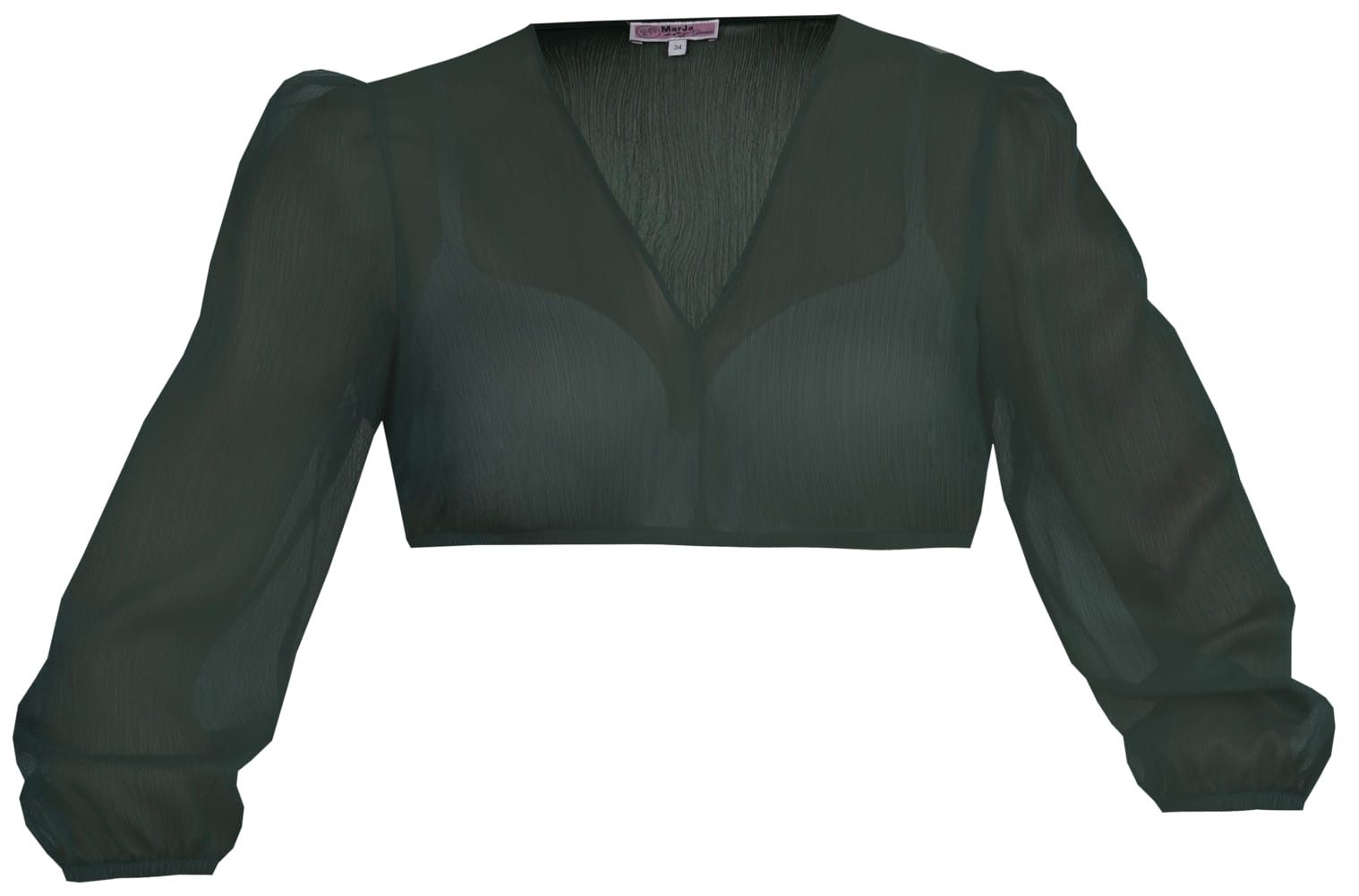 MarJo Dirndlbluse Dirndlbluse Saldenburg flaschengrün günstig online kaufen