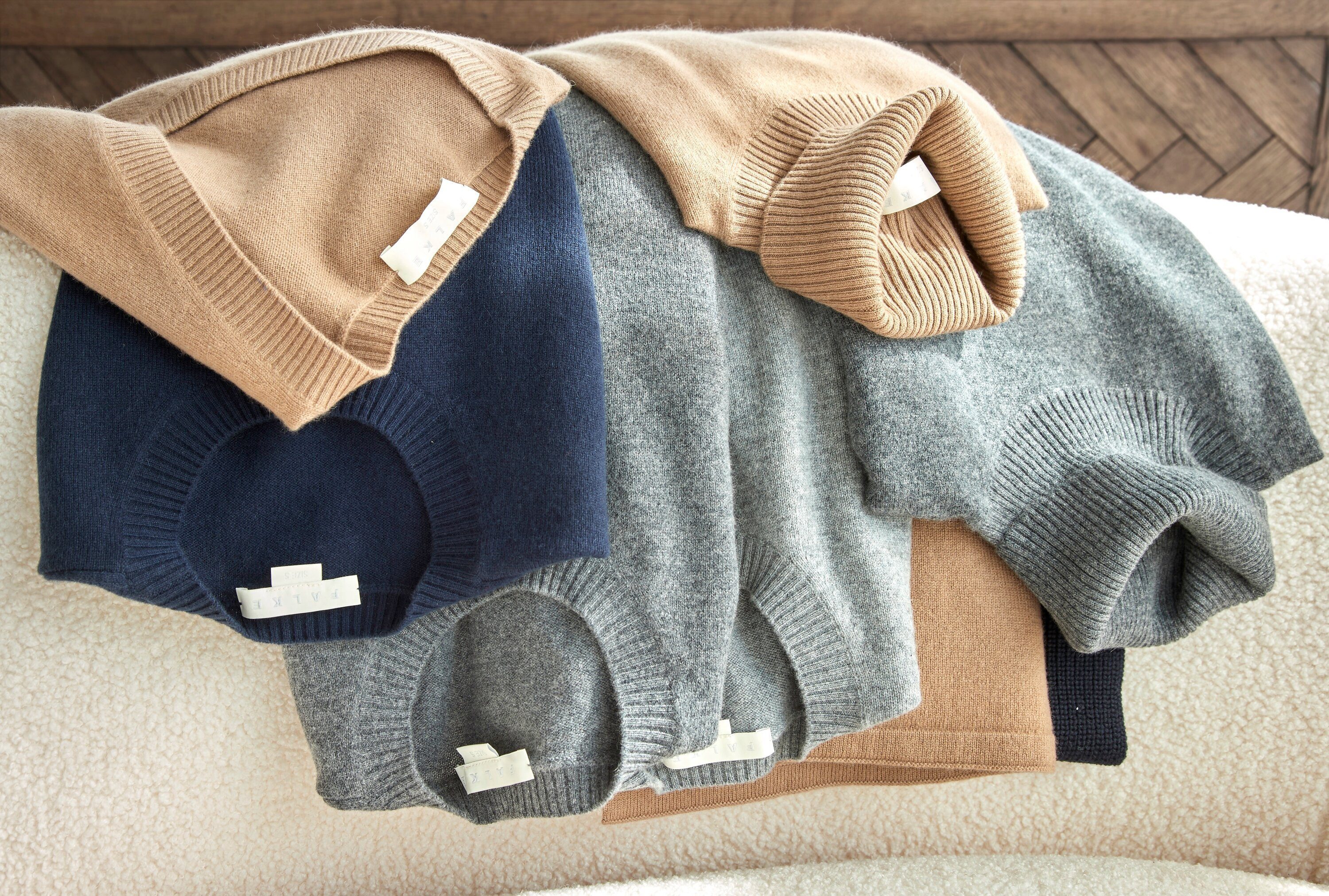 Strickpullover Pure Cashmere Pullover aus reinem Kaschmir