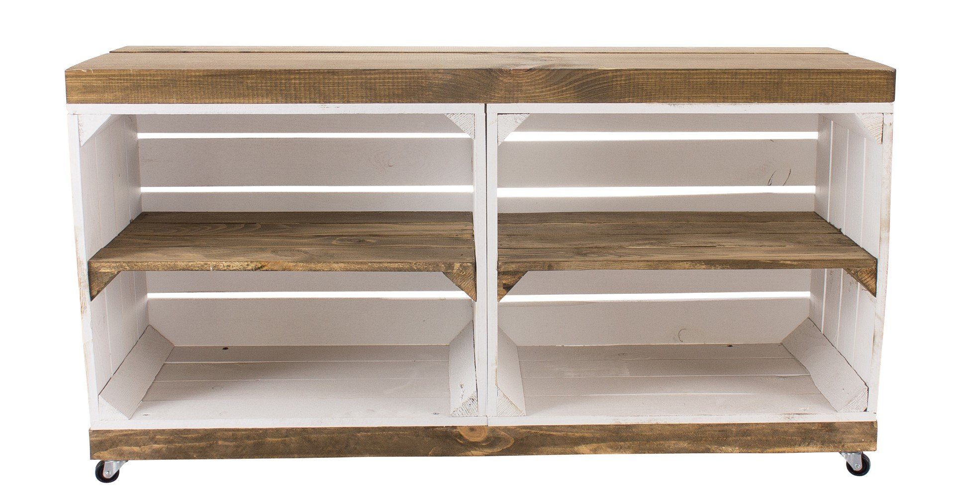 Kistenkolli Altes Land Allzweckkiste Sitzbank TV Bank Caro Holzbank Schuhre günstig online kaufen