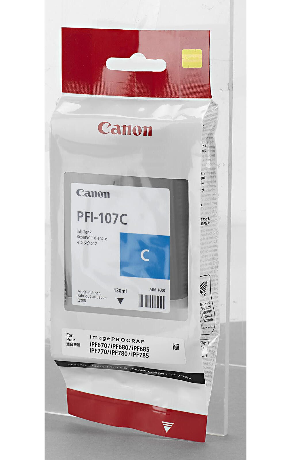 Canon Canon PFI-107C Druckerpatrone cyan Tintenpatrone