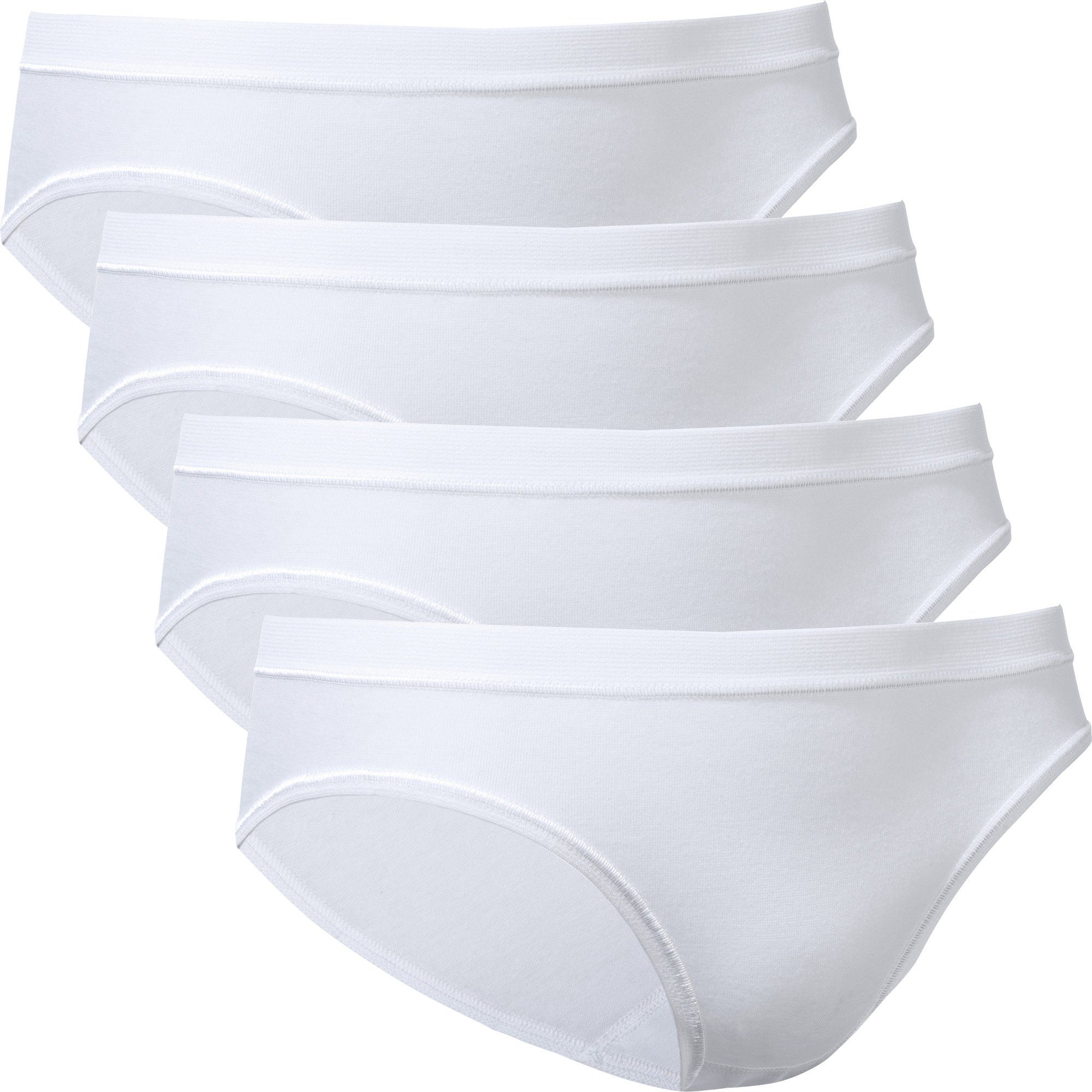 Slip Damen-Hüftslip 4er-Pack