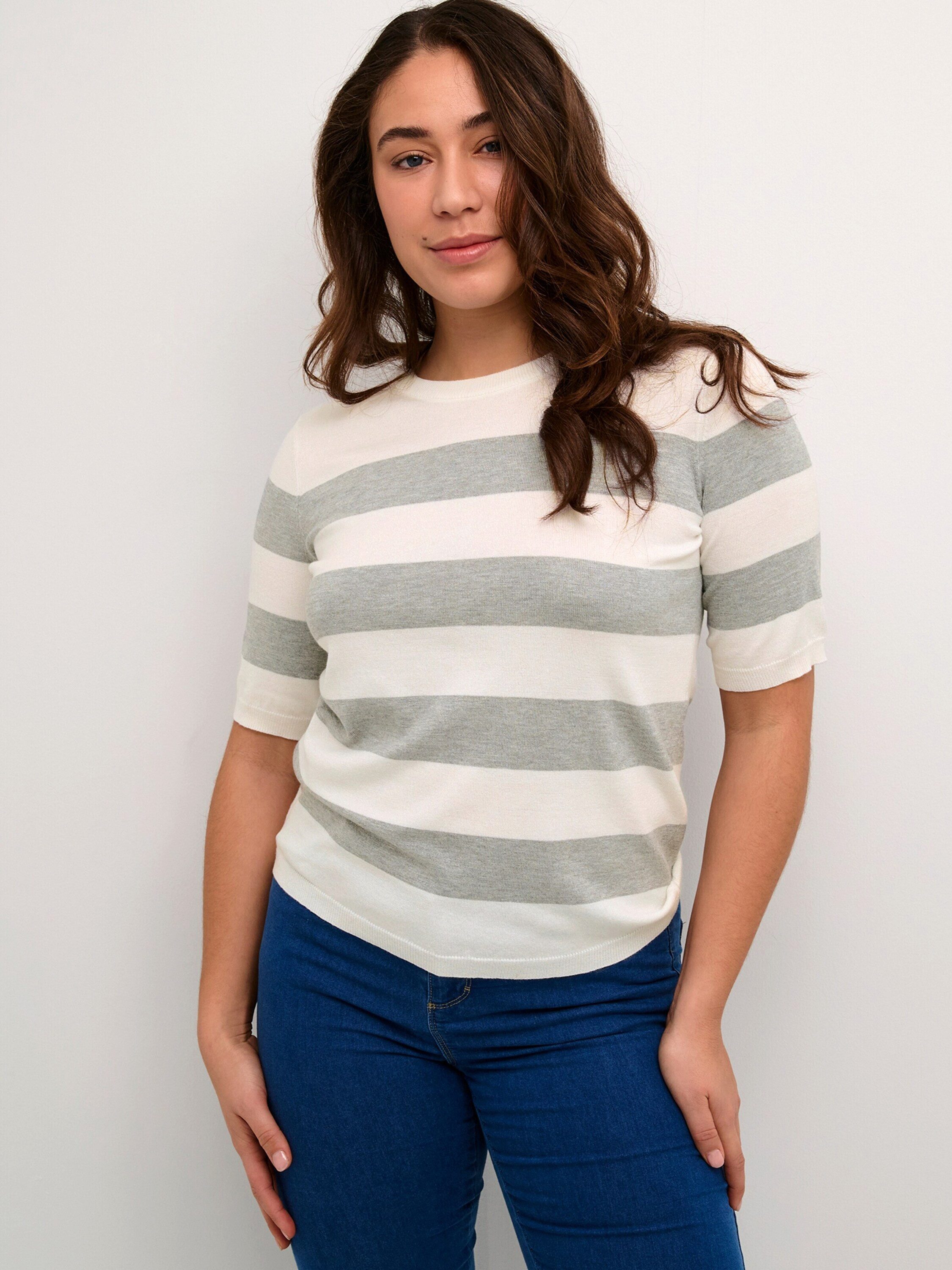 KAFFE Strickpullover KALizza (1-tlg) Plain/ohne Details günstig online kaufen