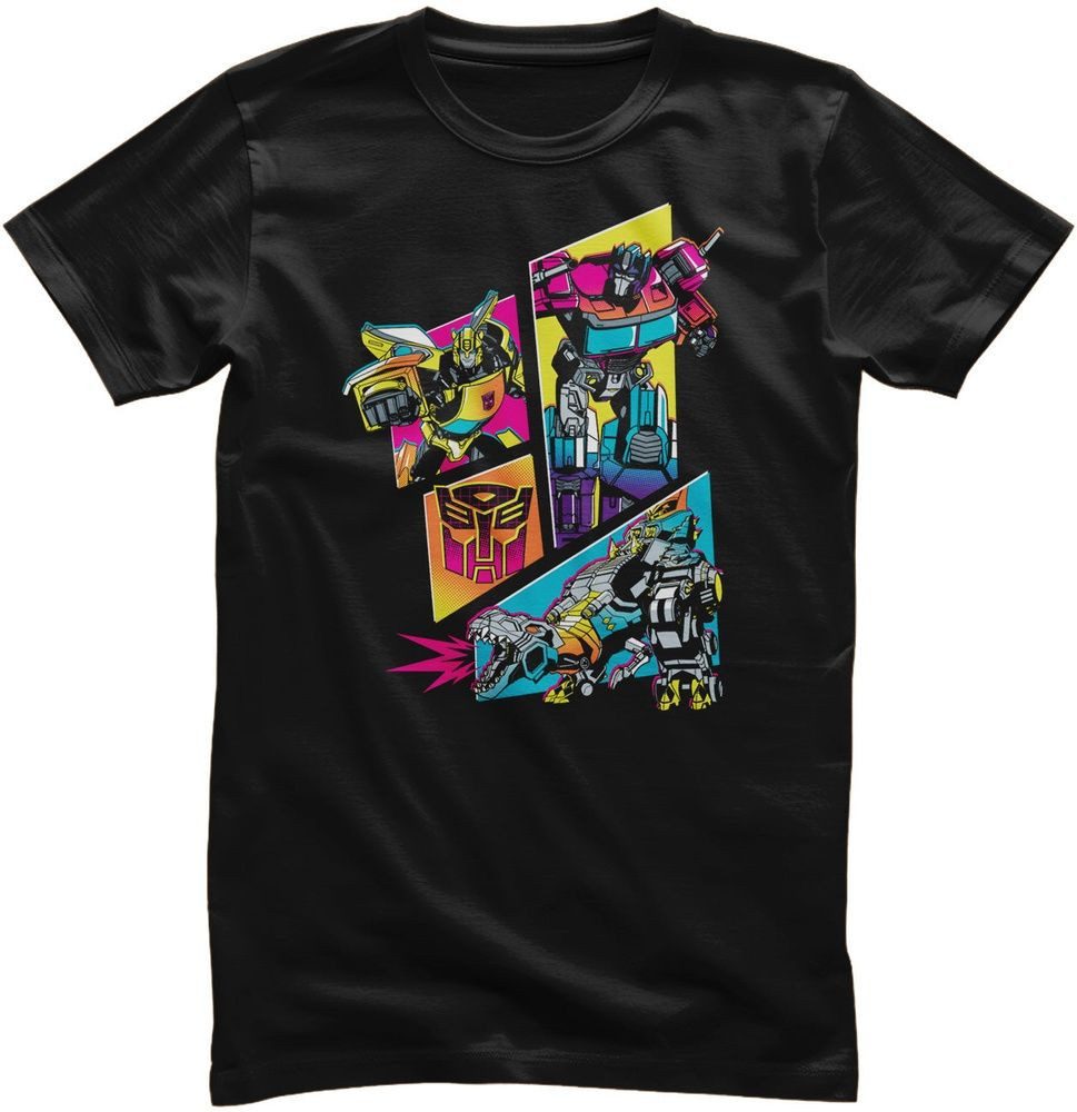 Transformers T-Shirt Transformers Neon Retro T-Shirt
