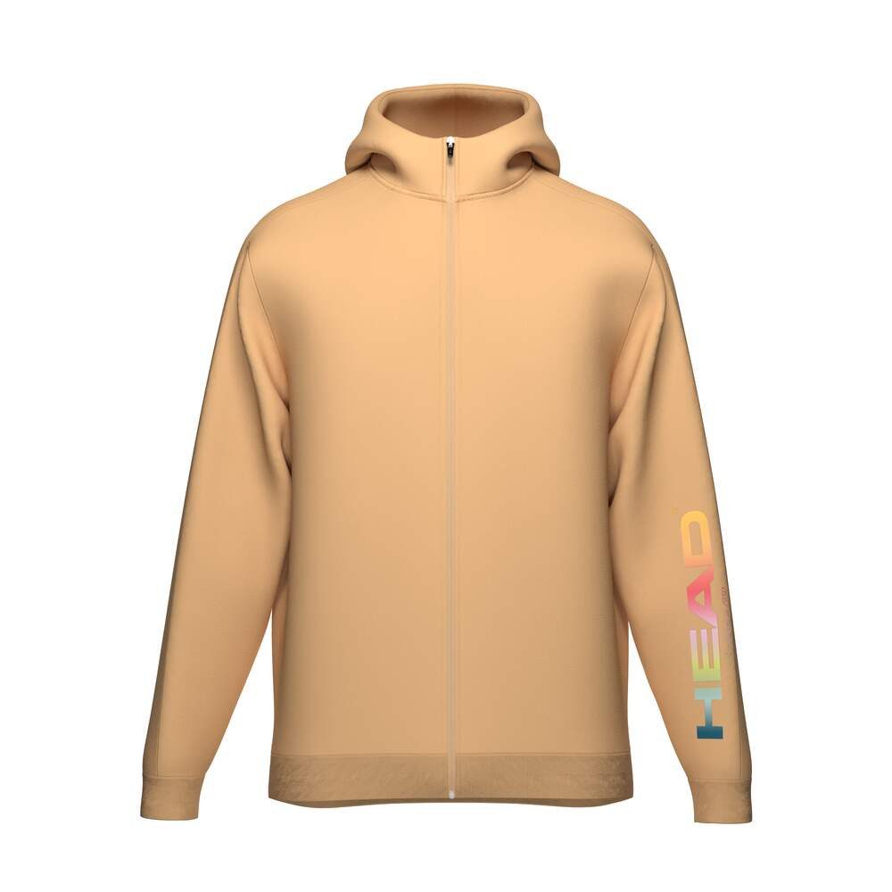 Kapuzenpullover Rally Hoodie Full-Zip (Mischgewebe) orange/gelb Jungen