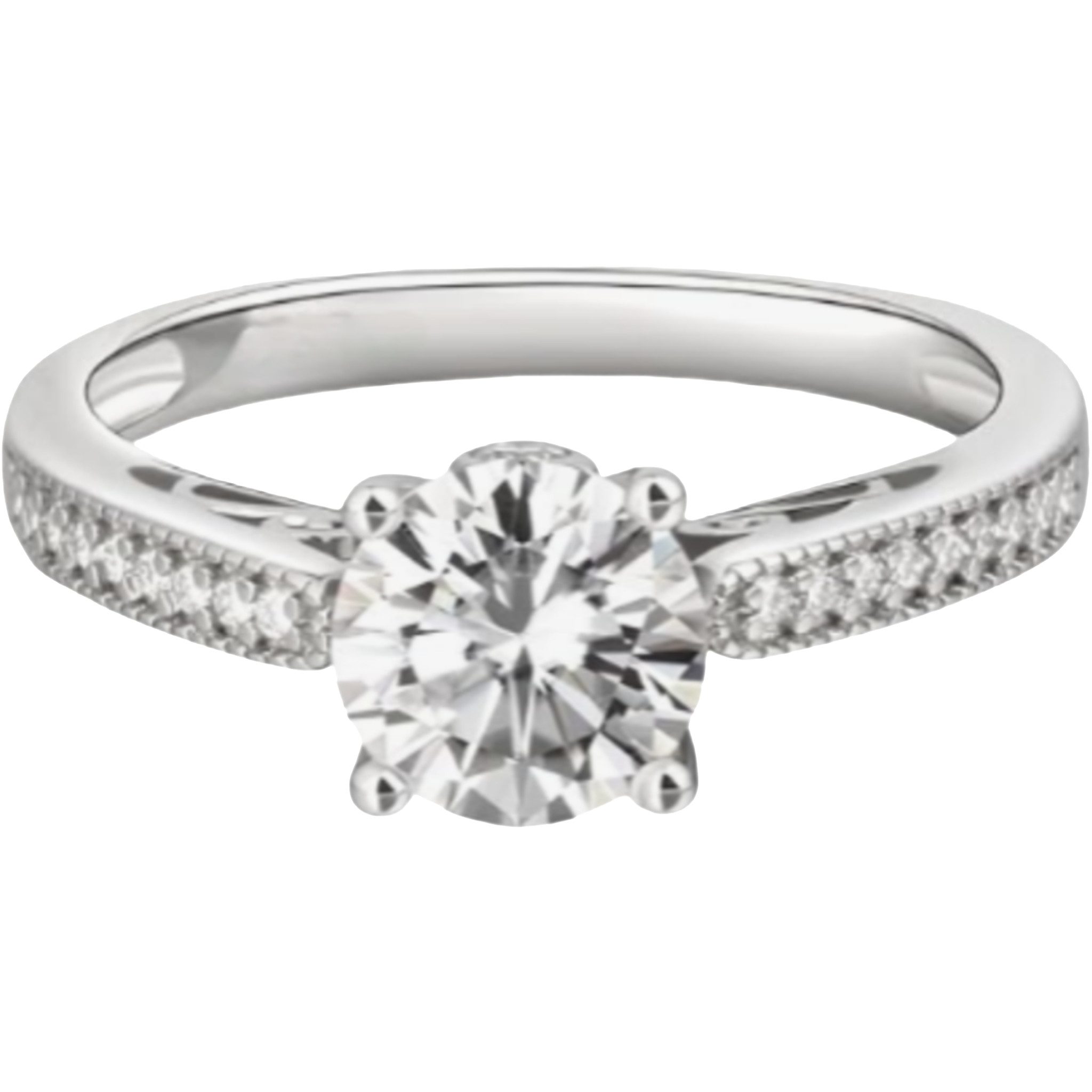 Diamantring 1ct statement ring,ring gold damen 585 echtgold,engagement ring