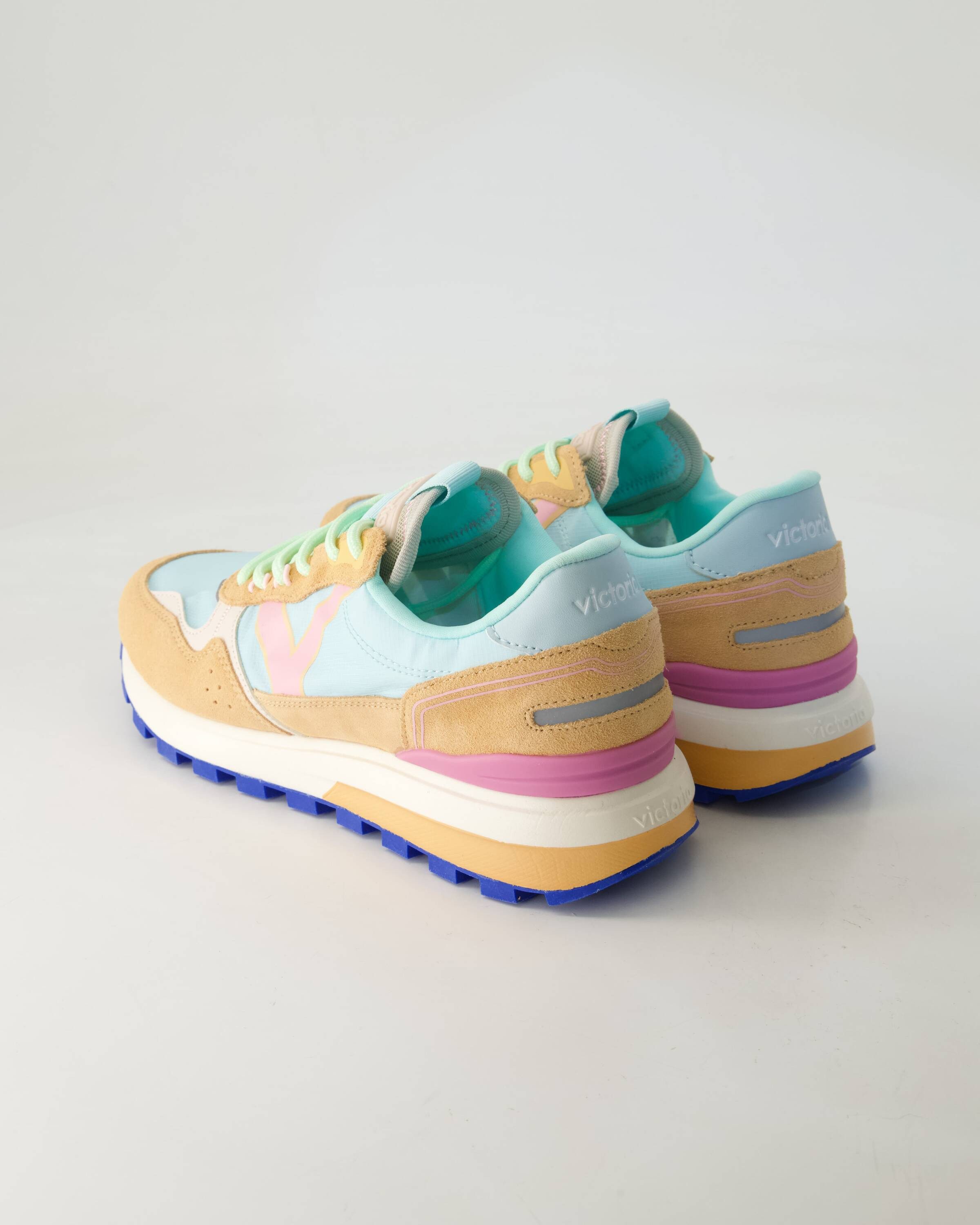 Victoria Luna Sneaker Obermaterial: Leder und Textil