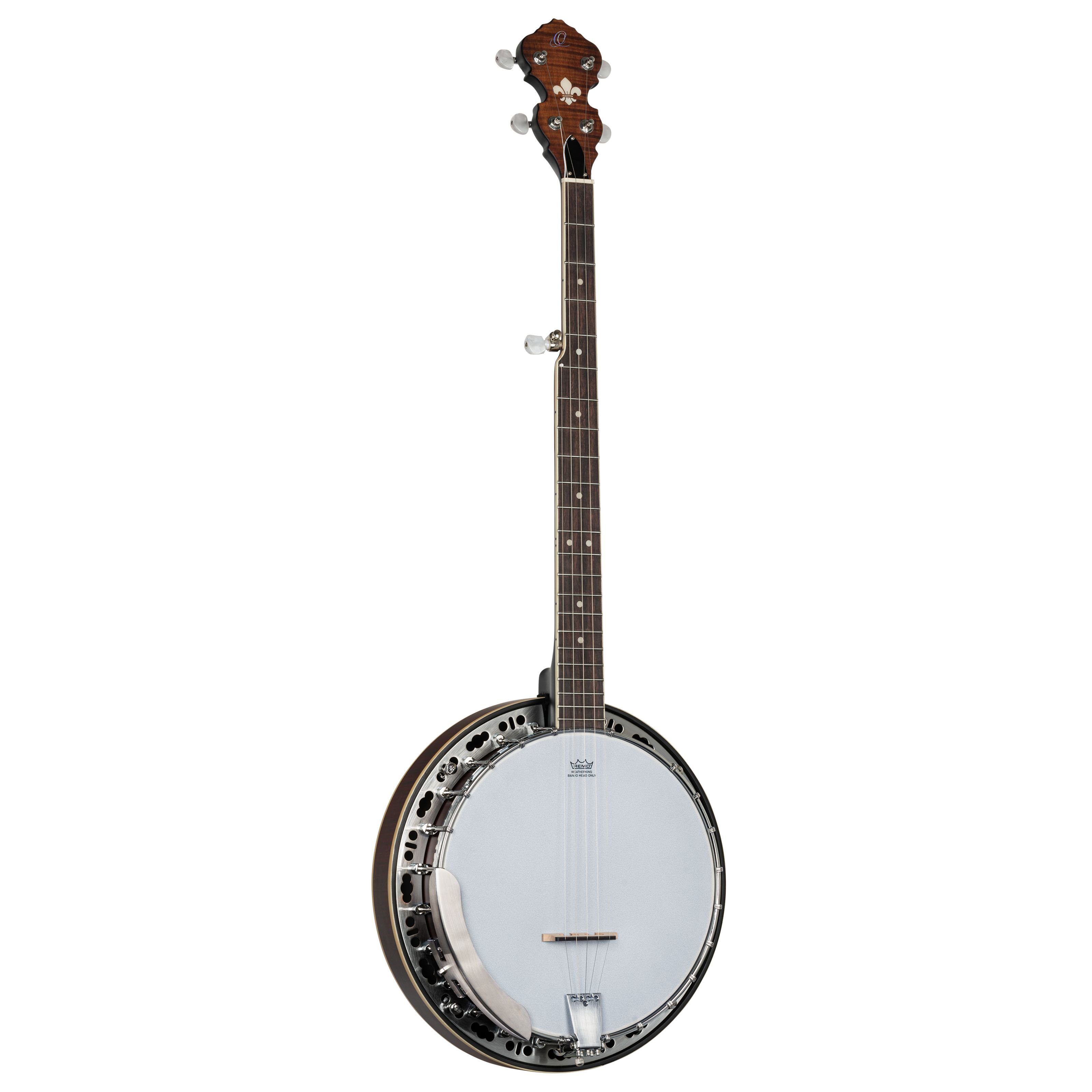 ORTEGA Guitars Banjo, Diverse Saiteninstrumente, Banjos, OBJ300-WB Whiskey Burst - Banjo