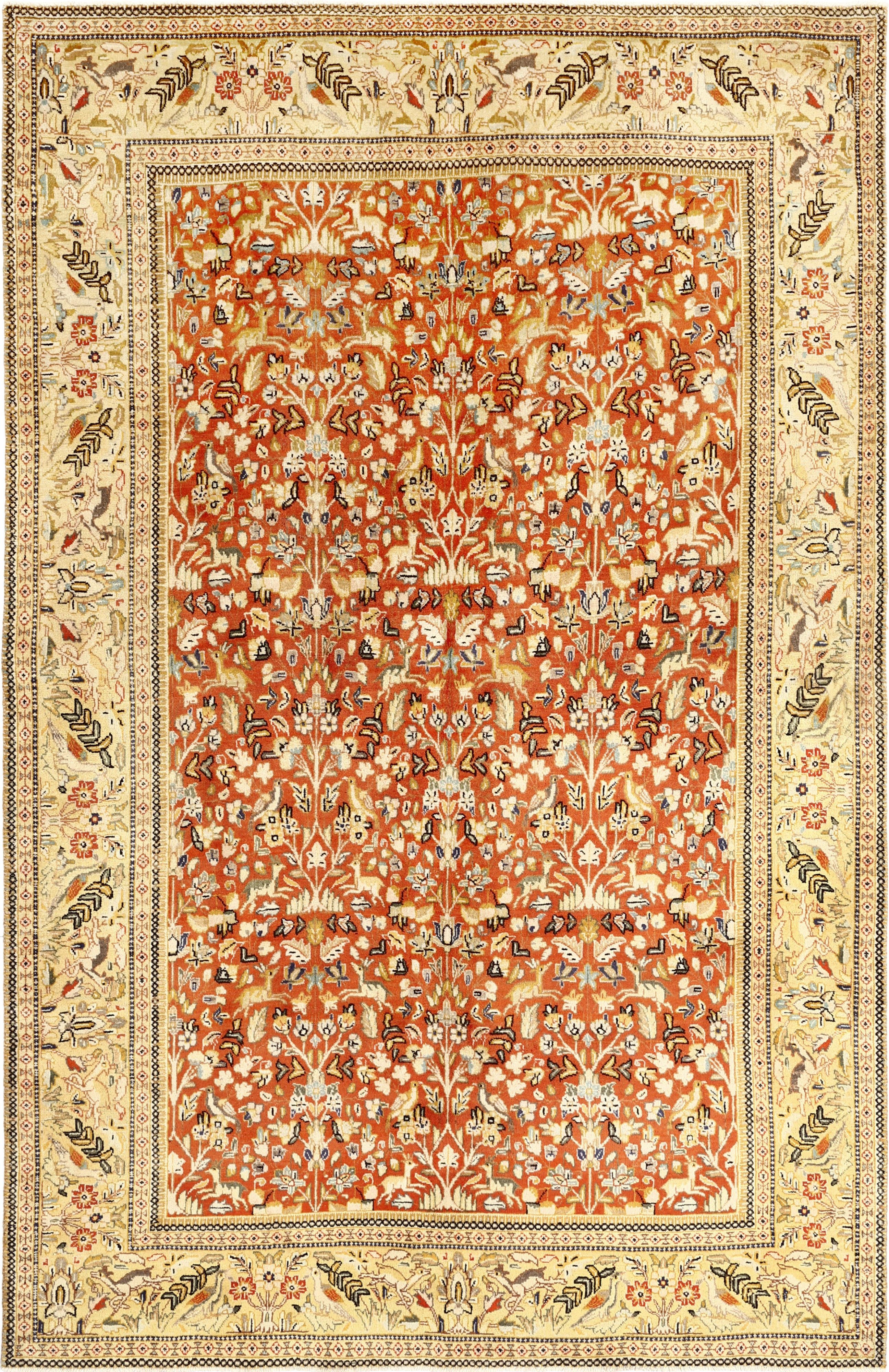 Carpet Avenue Teppich Tabriz Tabatabai Patina 278x180, Rechteck, Höhe: 7 mm