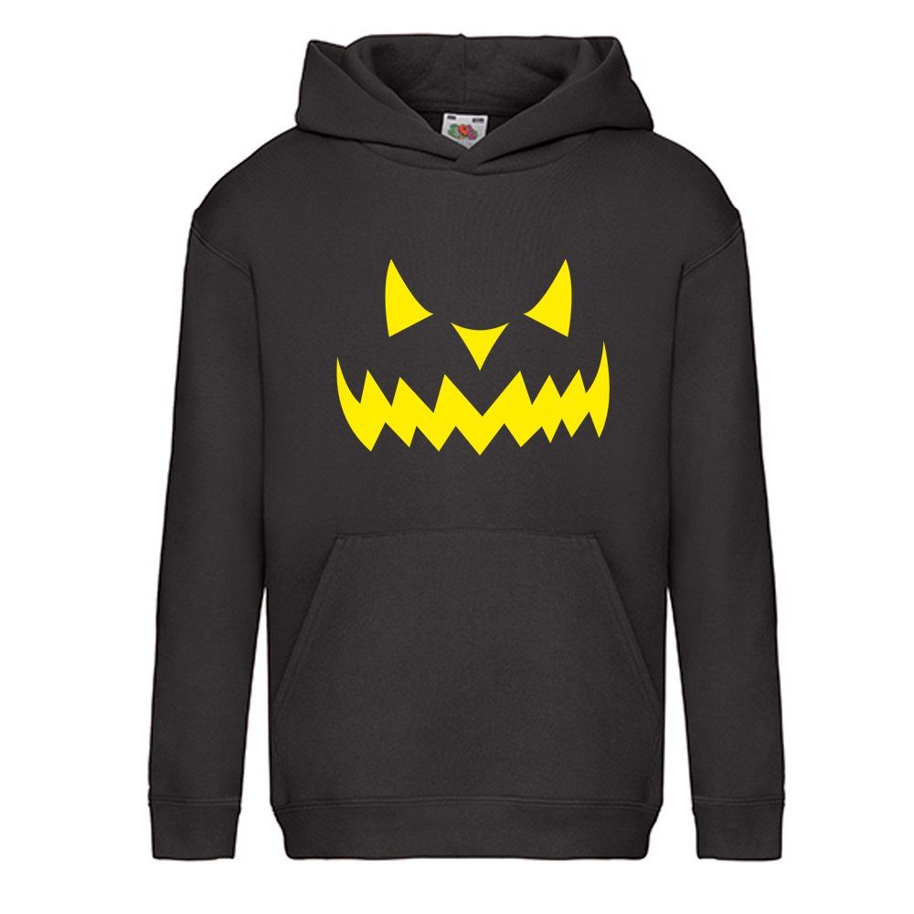 G-graphics Hoodie Kürbisfratze Kinder Hoodie / Kapuzenpullover mit gruseligem Motiv zu Halloween