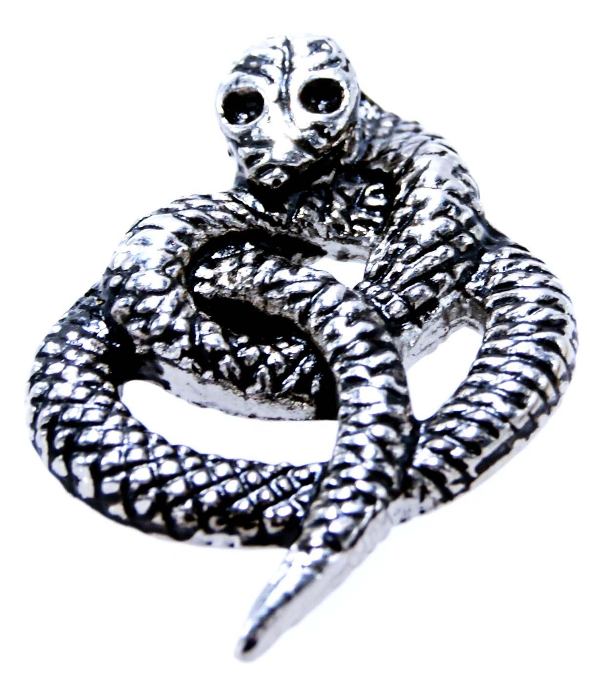 Edelstahl of Leather Anhänger Kiss Schlange Snake Schlangen Kettenanhänger