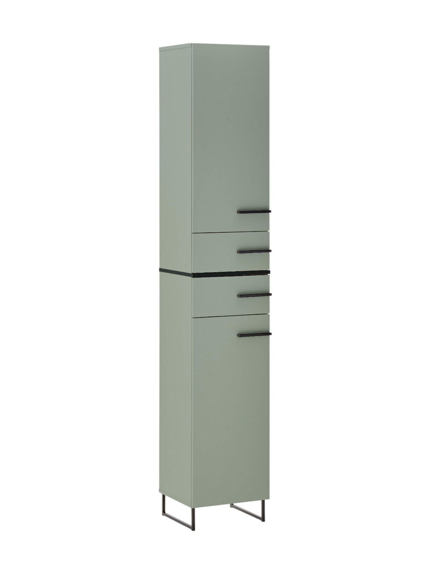 moebel-dich-auf Hochschrank MESSINA (Badezimmerschrank Badregal) Softclose-Funktion, Breite 35 cm