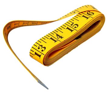 BAYLI Maßband 4er Set - Schneidermaßband 3m zum Nähen oder Körperumfang messen