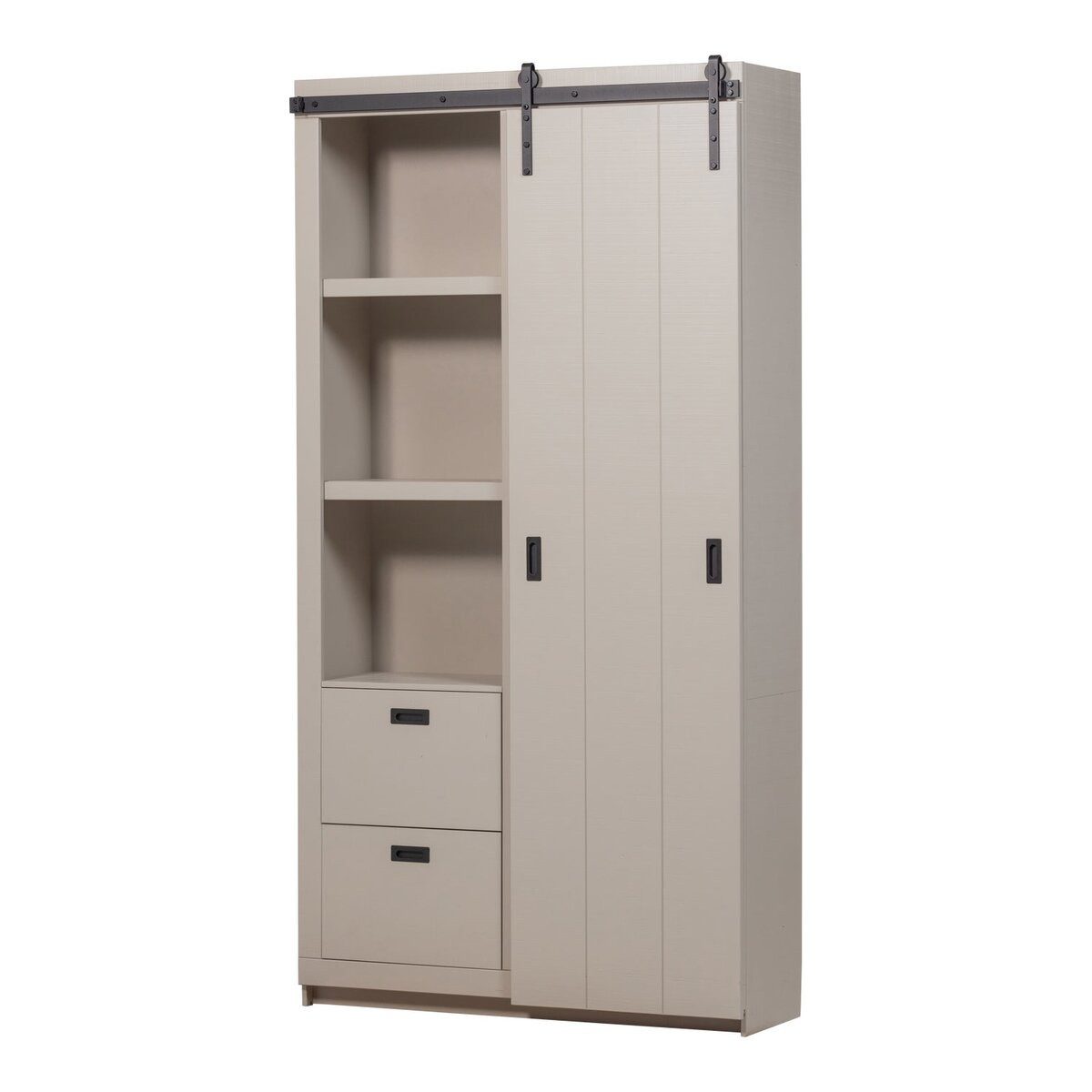 vtwonen Mehrzweckschrank Funktionale Schiebetür, geräumiger Stauraum