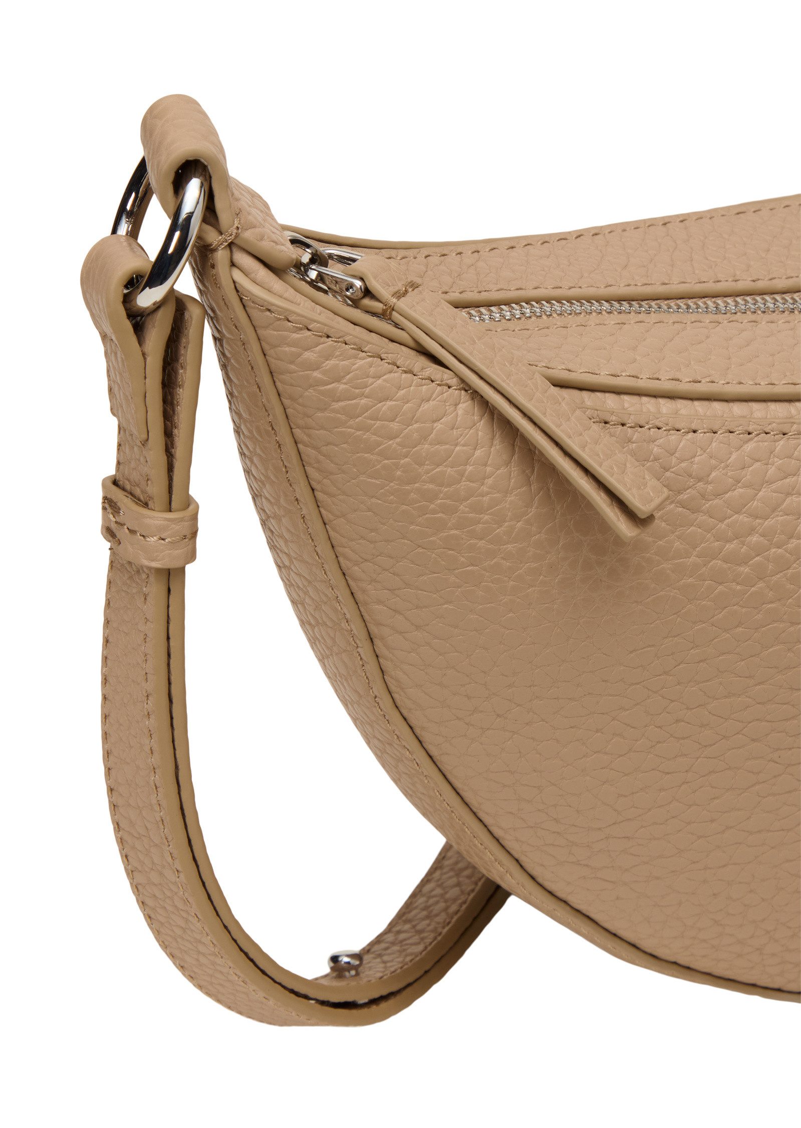 Marc O'Polo Umhängetasche aus fein genarbtem Rindleder