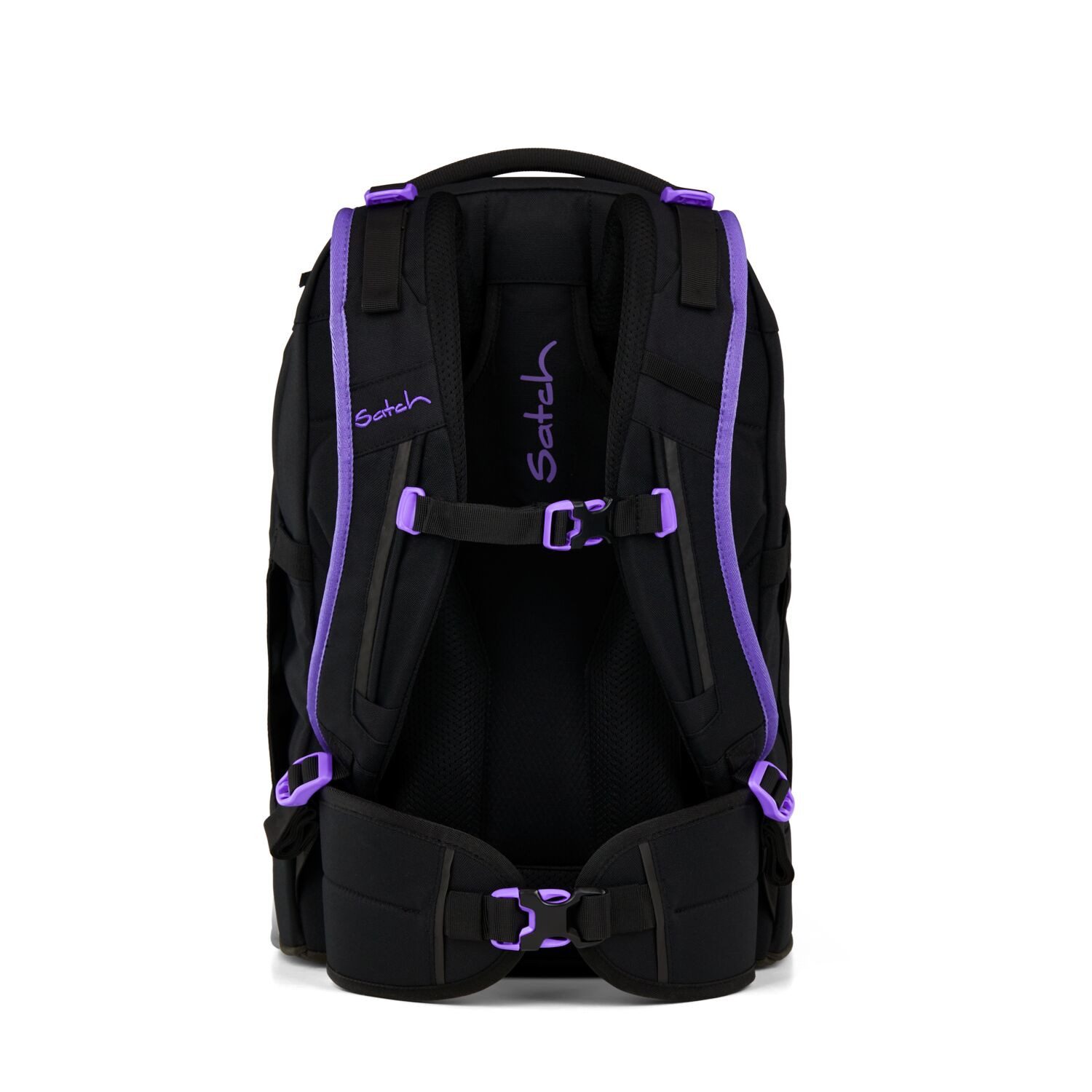 Satch Schulranzen Schulrucksack PACK Purple Phantom (1 Stück), ergonomisch, Your-Size-System: auf Körpergröße anpassbar – Bild 4 von 5