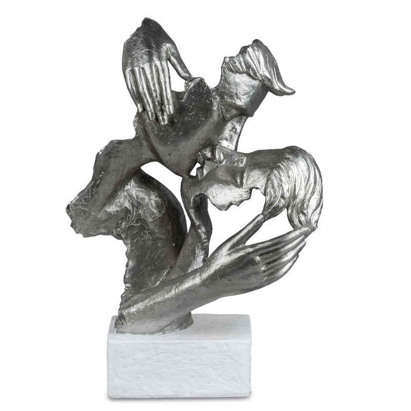 formano Dekoobjekt, Silber B:27cm H:40cm Kunststein