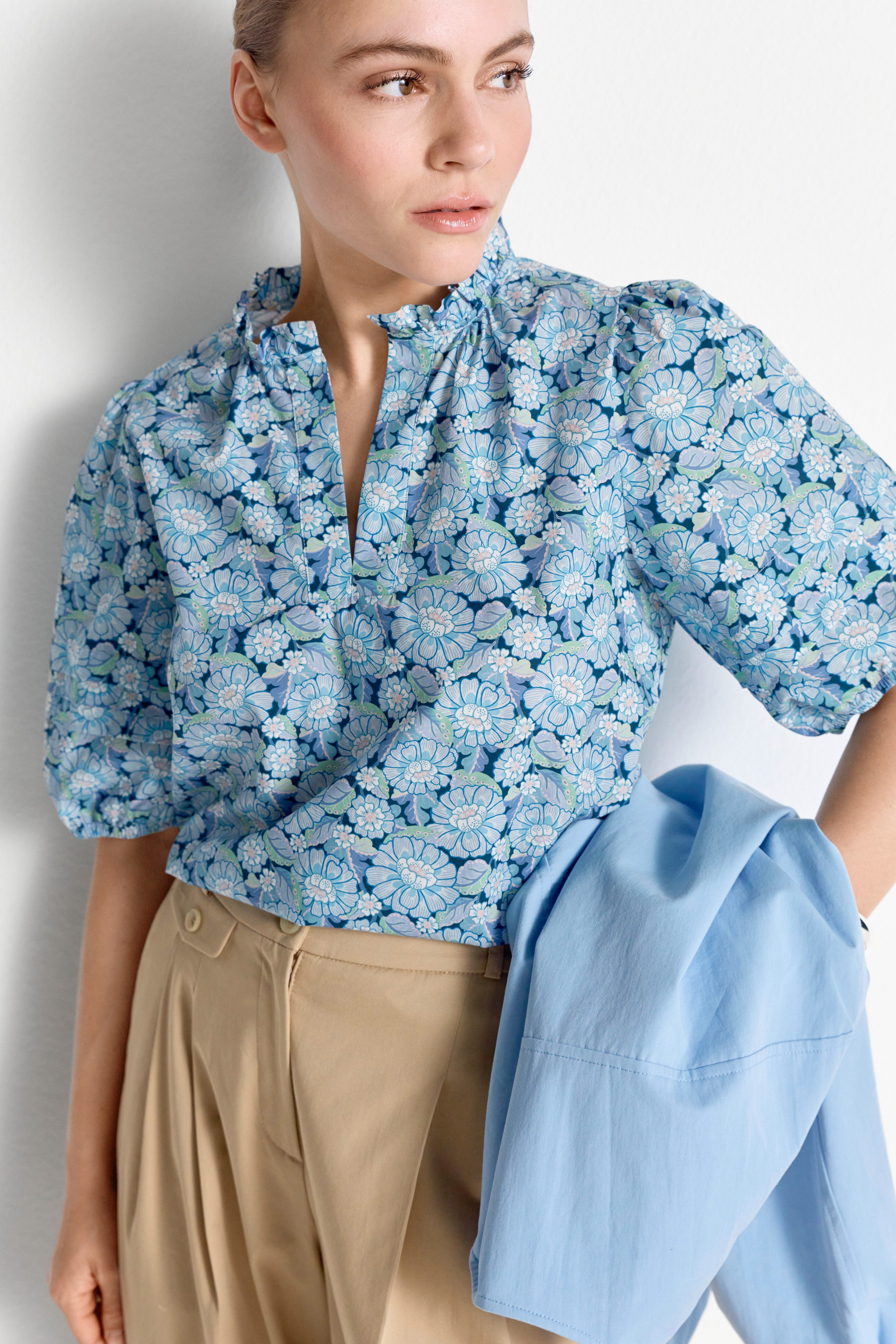 RICHROYAL Klassische Bluse