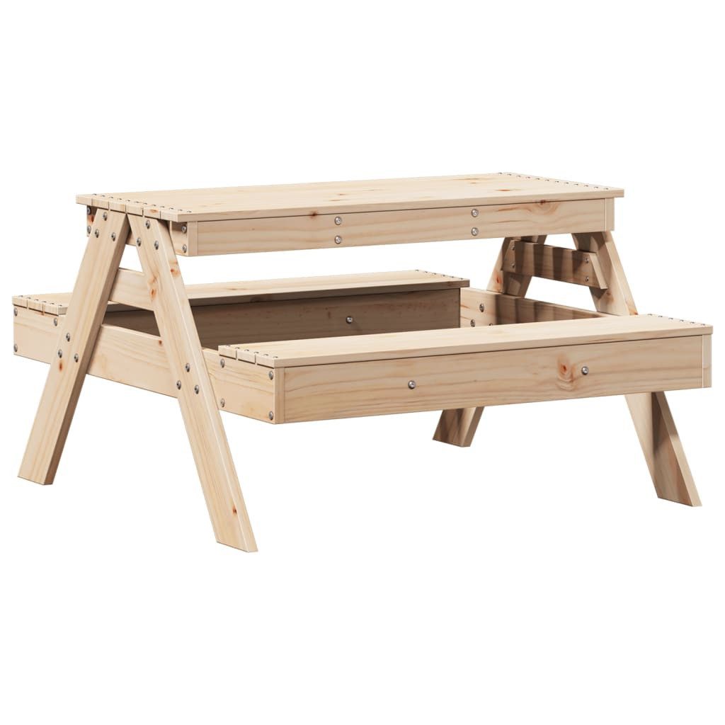 vidaXL Gartentisch Picknicktisch für Kinder 88x97x52 günstig online kaufen