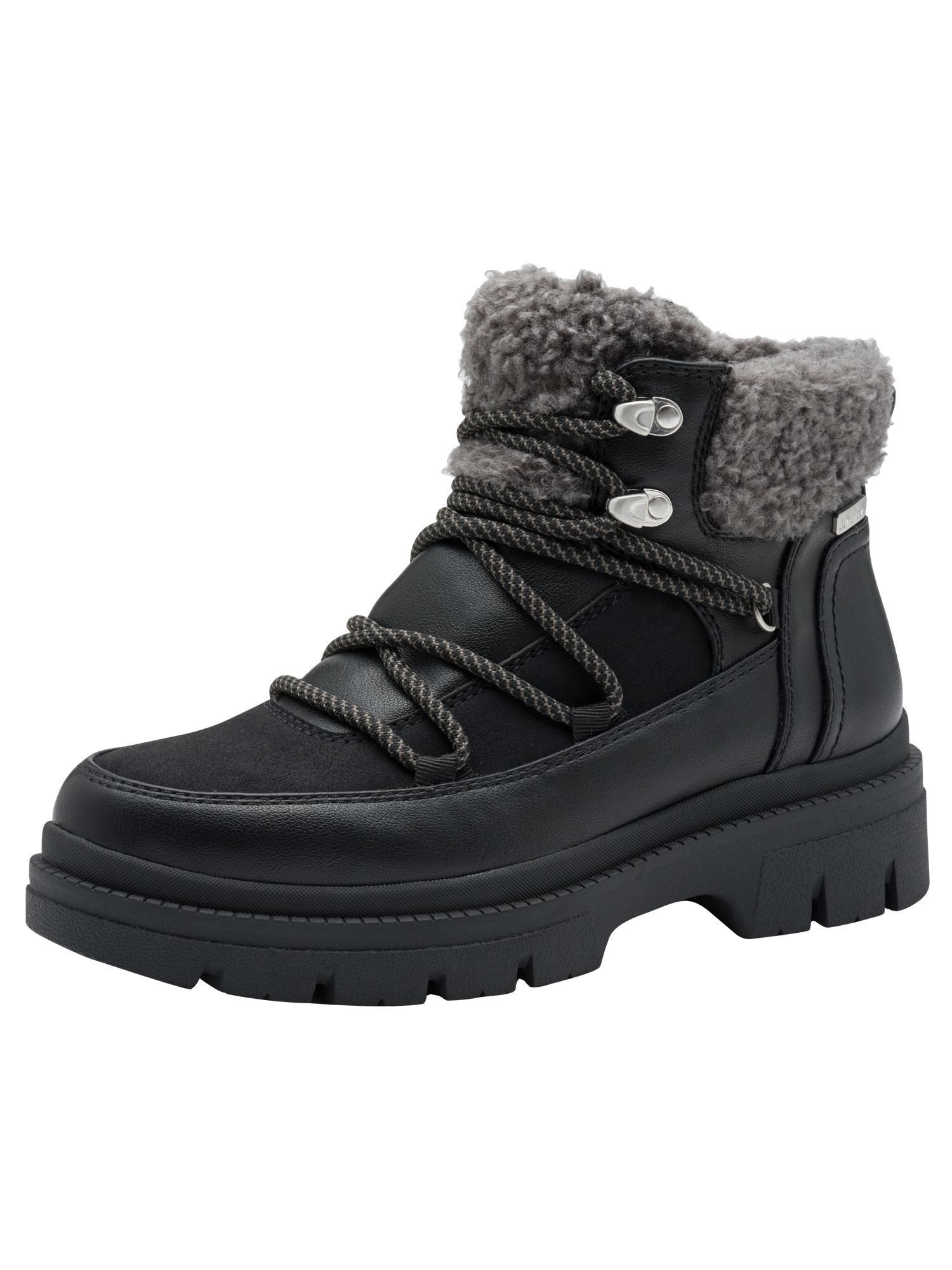 Jana Vegan, Tex, Mehrweite Warm gefüttert kein Absatz Winterstiefelette Vegan