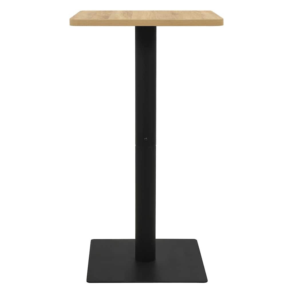 vidaXL Esstisch Bistrotisch Eichefarben 50x50x107 cm günstig online kaufen
