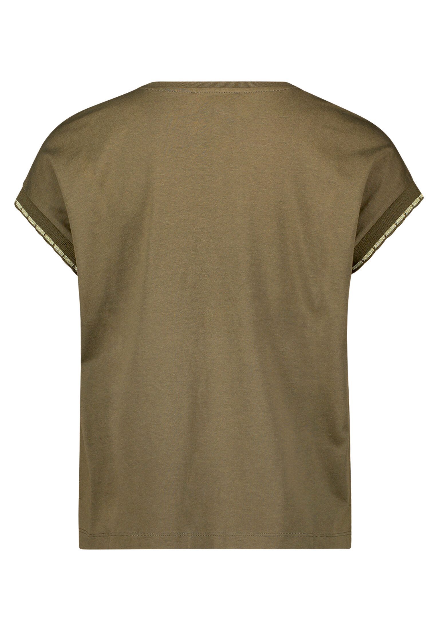 Cartoon Kurzarmshirt Damen mit Rundhalsausschnitt (1-tlg)