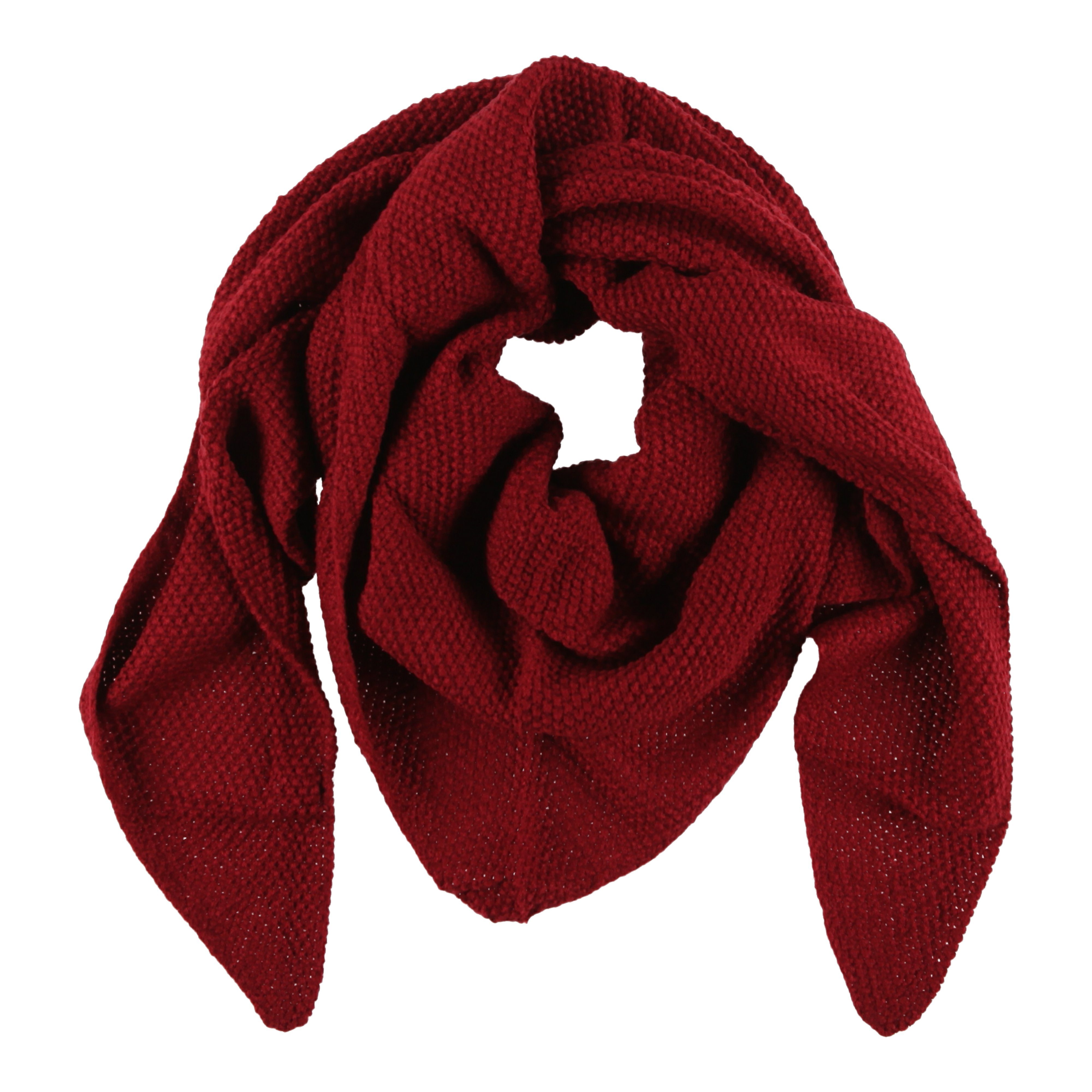 COFI 1453 Schal XXl Schal Damen Stricktuch Dreiecksschal Winterschal