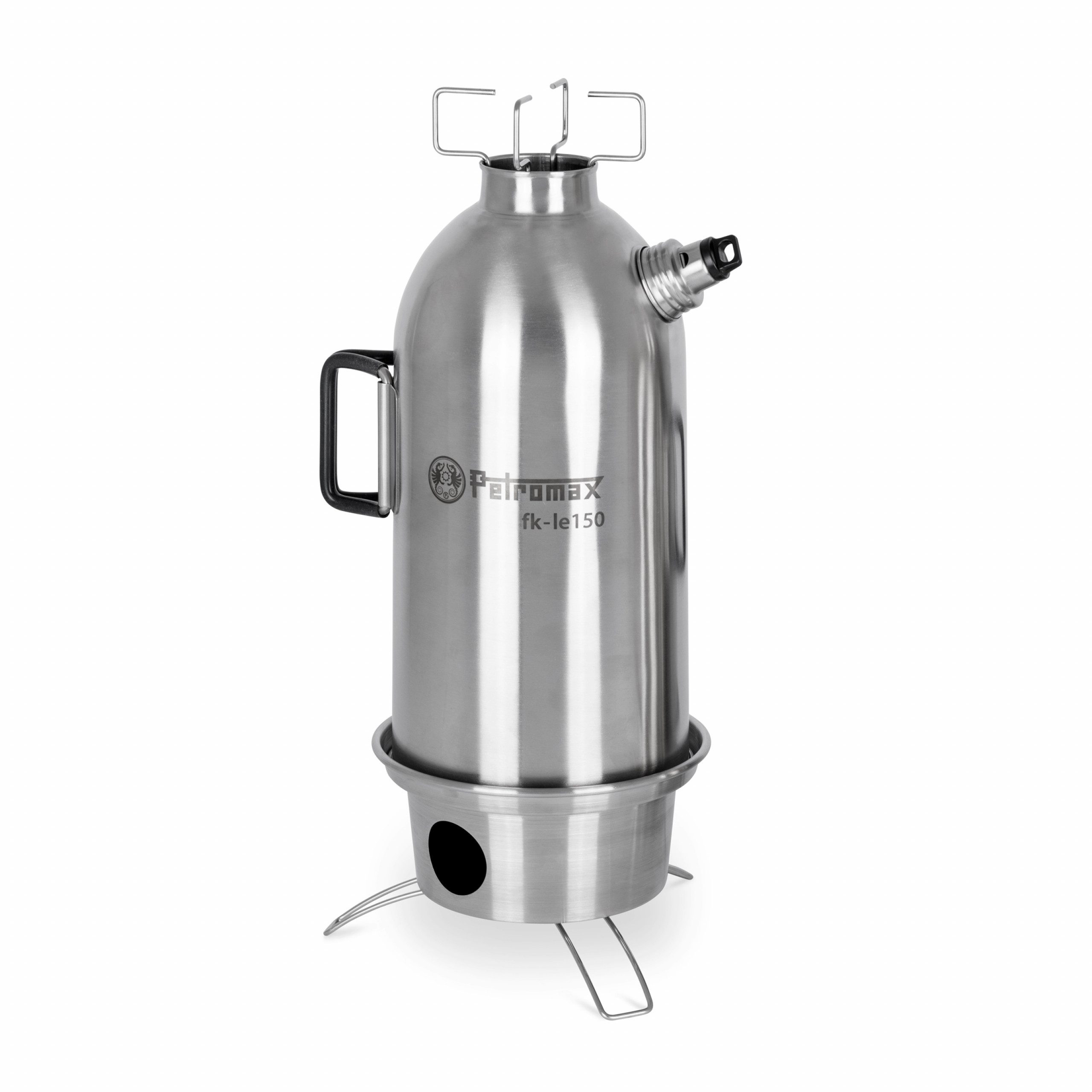 Petromax Feuerstelle Petromax Feuerkanne fk-le150 aus Edelstahl 1,5 Liter Wasserkocher mit