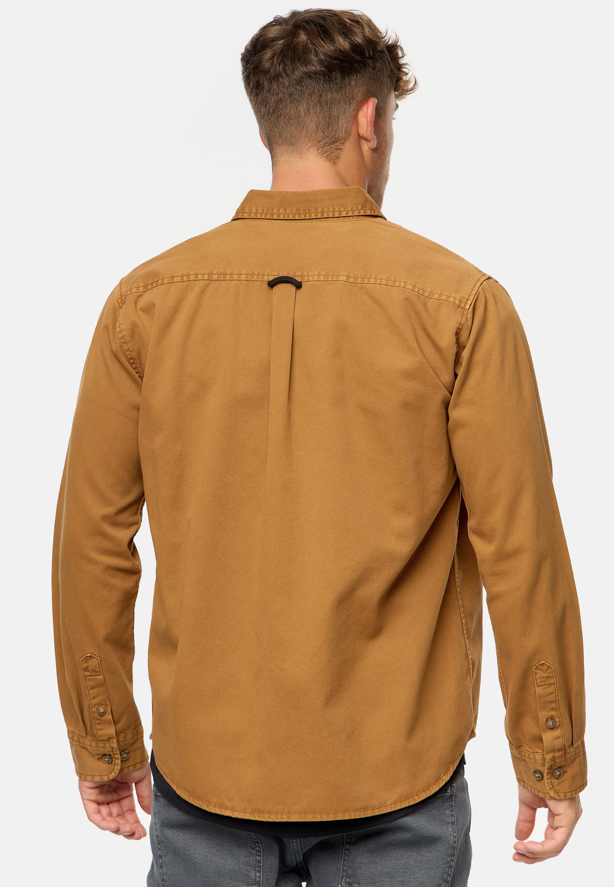 Indicode Langarmhemd Herren INBroidy Herrenhemd Langarm