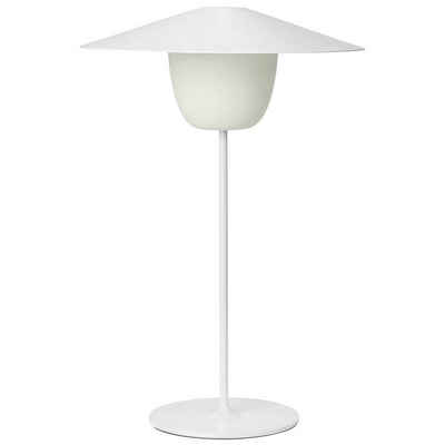 BLOMUS LED Tischleuchte »Ani Lamp LARGE Weiß für Indoor & Outdoor; kabellos, akkubetrieben, dimmbar; Drei Funktionsweisen«