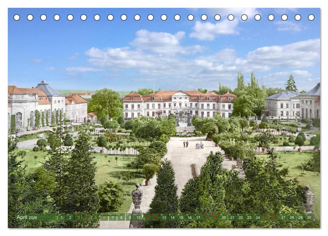 CALVENDO Wandkalender Thüringen um das Jahr 1900 – Fotos neu restauriert und detailcoloriert