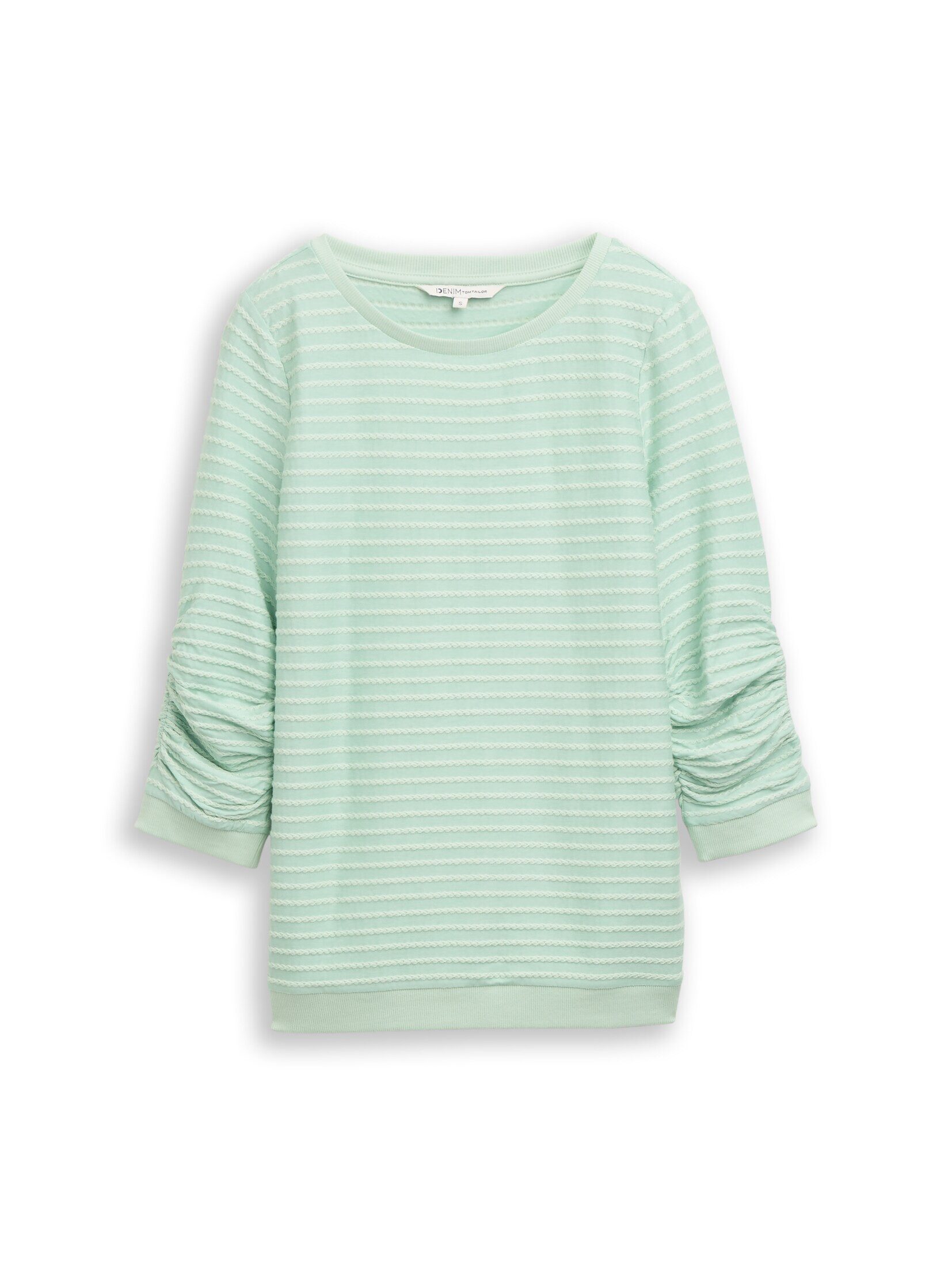 TOM TAILOR Denim Sweatshirt Strick & Sweatshirts Sweatshirt mit Streifenmus günstig online kaufen