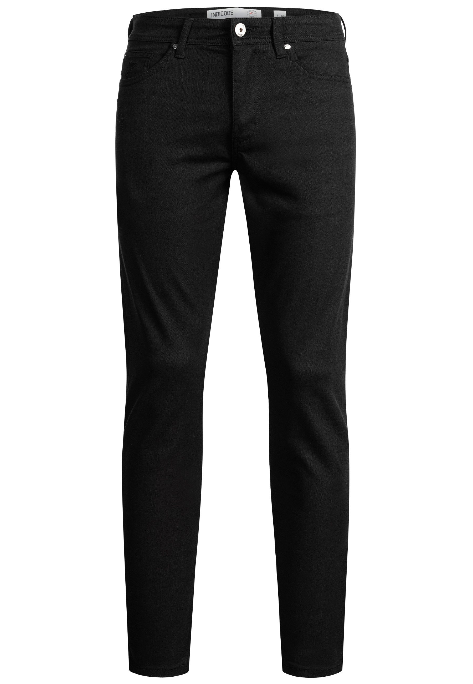 Indicode Regular-fit-Jeans Herren INDankos Jeanshose Hose Herrenhose Herren günstig online kaufen