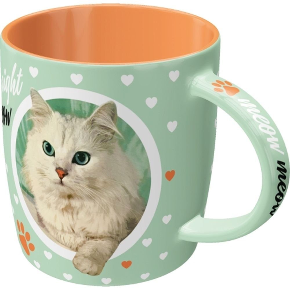 Animal - Tasse Cat Kaffeetasse - Club Lover Nostalgic-Art
