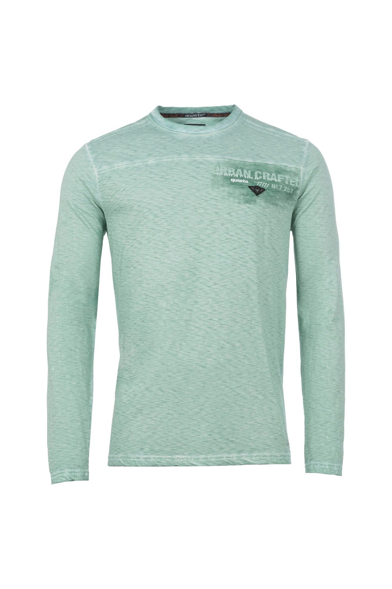 questo savage Langarmshirt günstig online kaufen