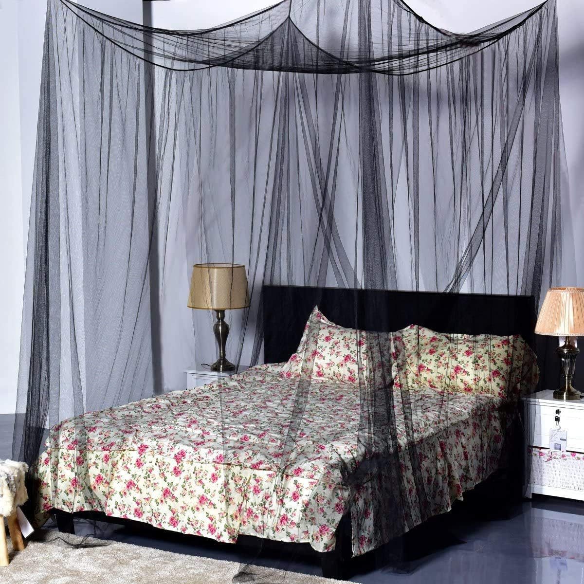 Coonoor Moskitonetz Doppelbett und Einzelbett-210x190x240 cm – Bild 3 von 5