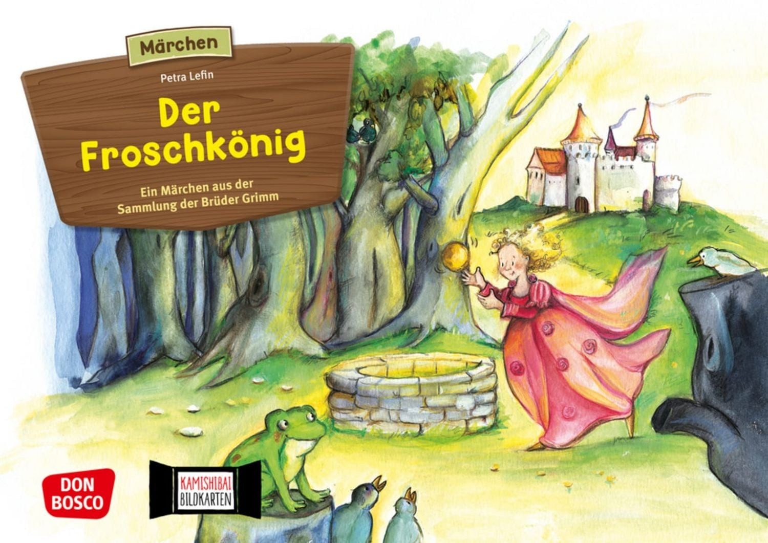 Der Froschkönig. Kamishibai Bildkartenset / Brüder Grimm