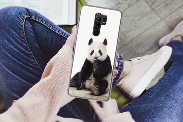 MuchoWow Handyhülle Panda - Tiere - Jungen - Mädchen - Pandabär, Phone Case, Handyhülle Xiaomi Redmi 9, Silikon, Schutzhülle
