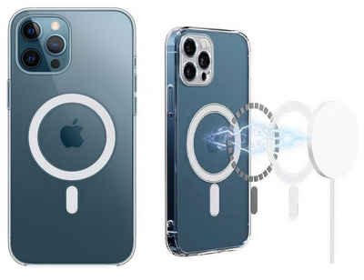 Wisam Smartphone-Hülle Wisam® Apple iPhone 12 Pro (6.1) MagSafe Silikon Case Schutzhülle
