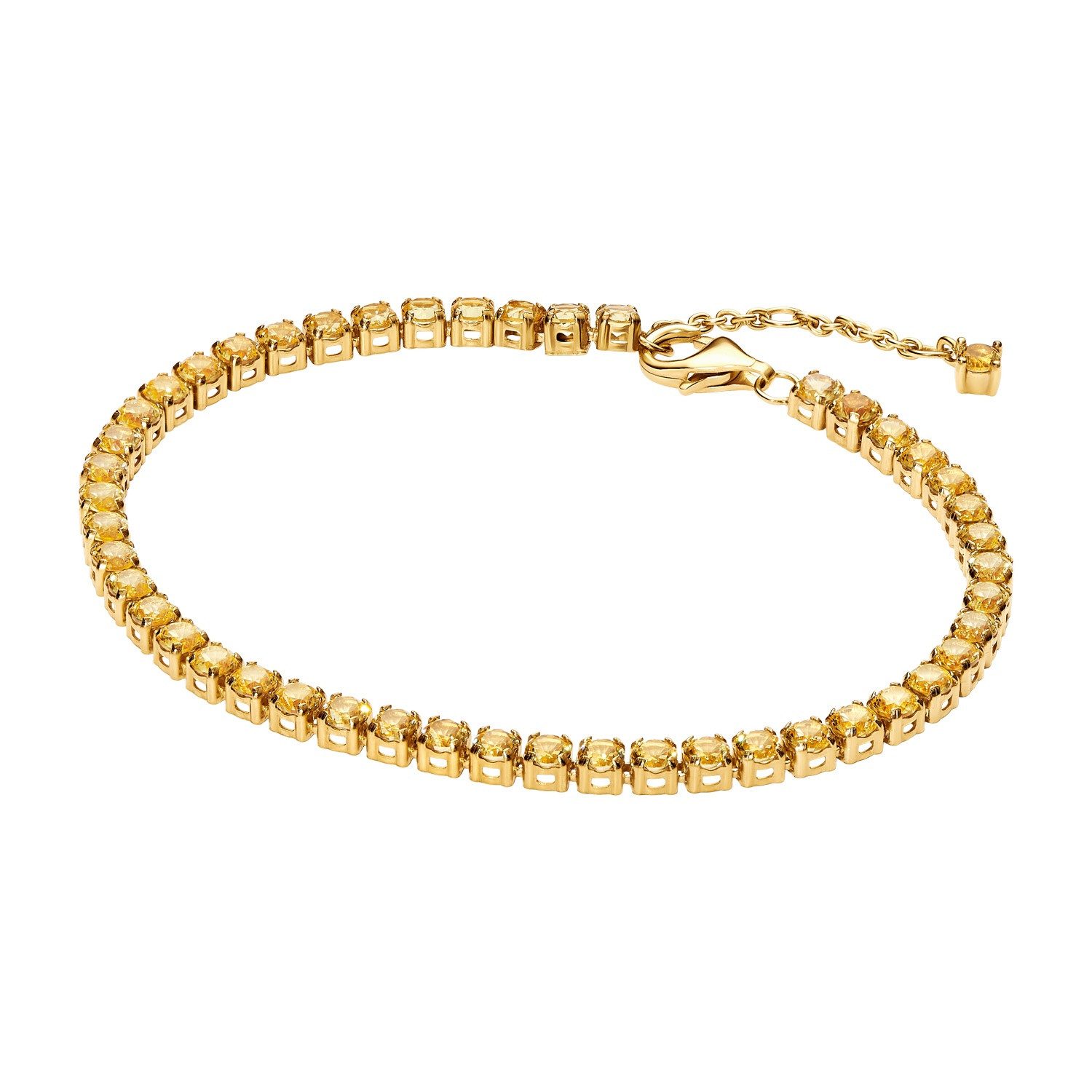 Pandora Tennisarmband Tennisarmband für Damen Goldfarben günstig online kaufen