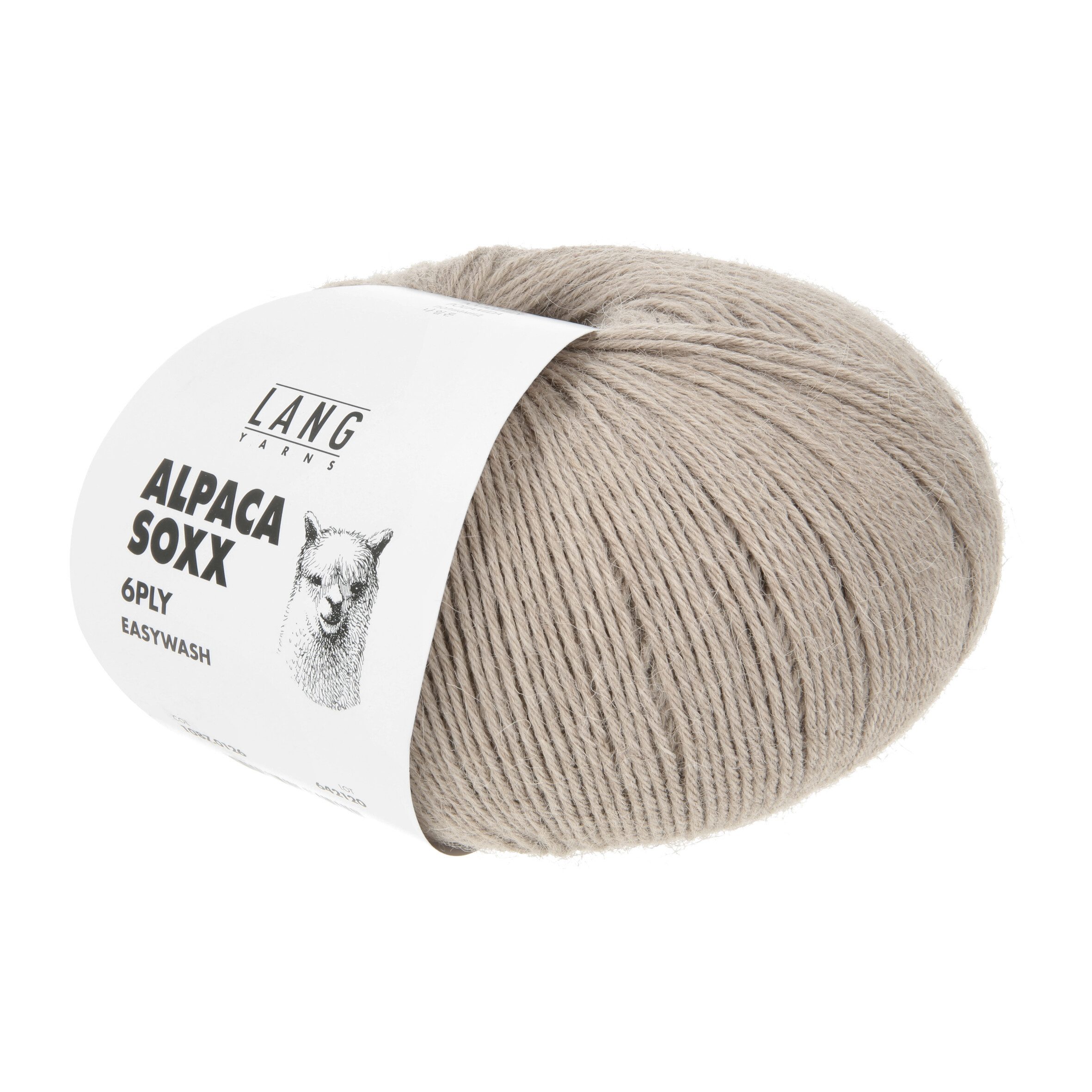 LANG YARNS Alpaca Soxx 6-fach/6-PLY Häkelwolle, 390 m