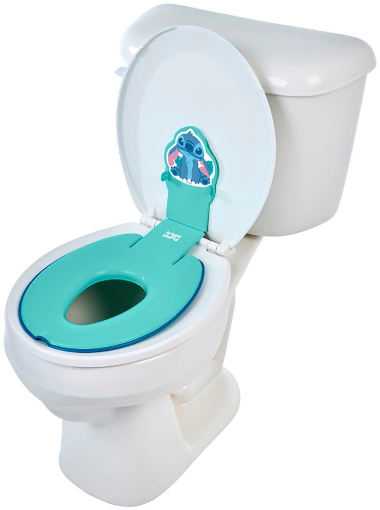 Bright Starts Toilettentrainer Baby Flip & Sit Toilettensitz Disney Stitch