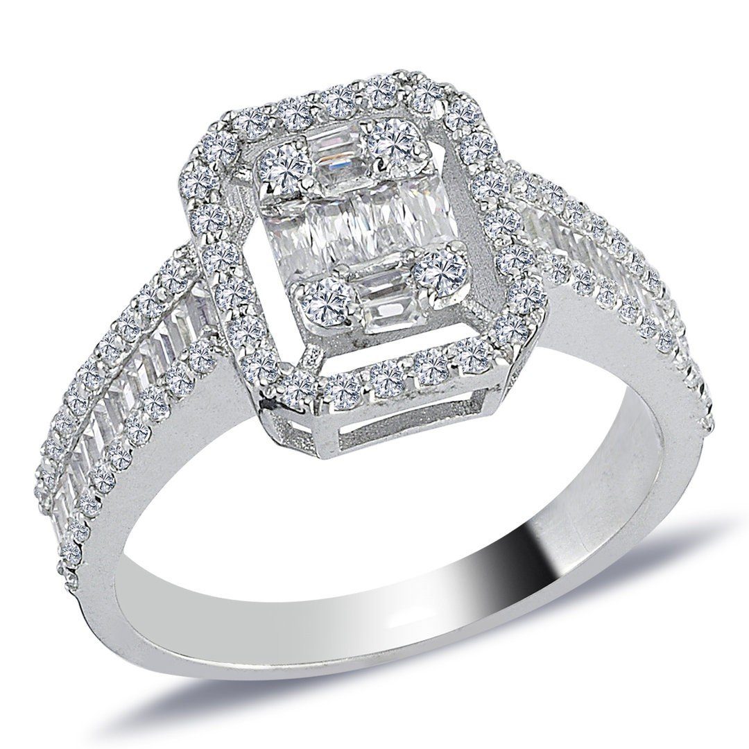 EinStein Diamant Diamantring Damenring Baguette und günstig online kaufen