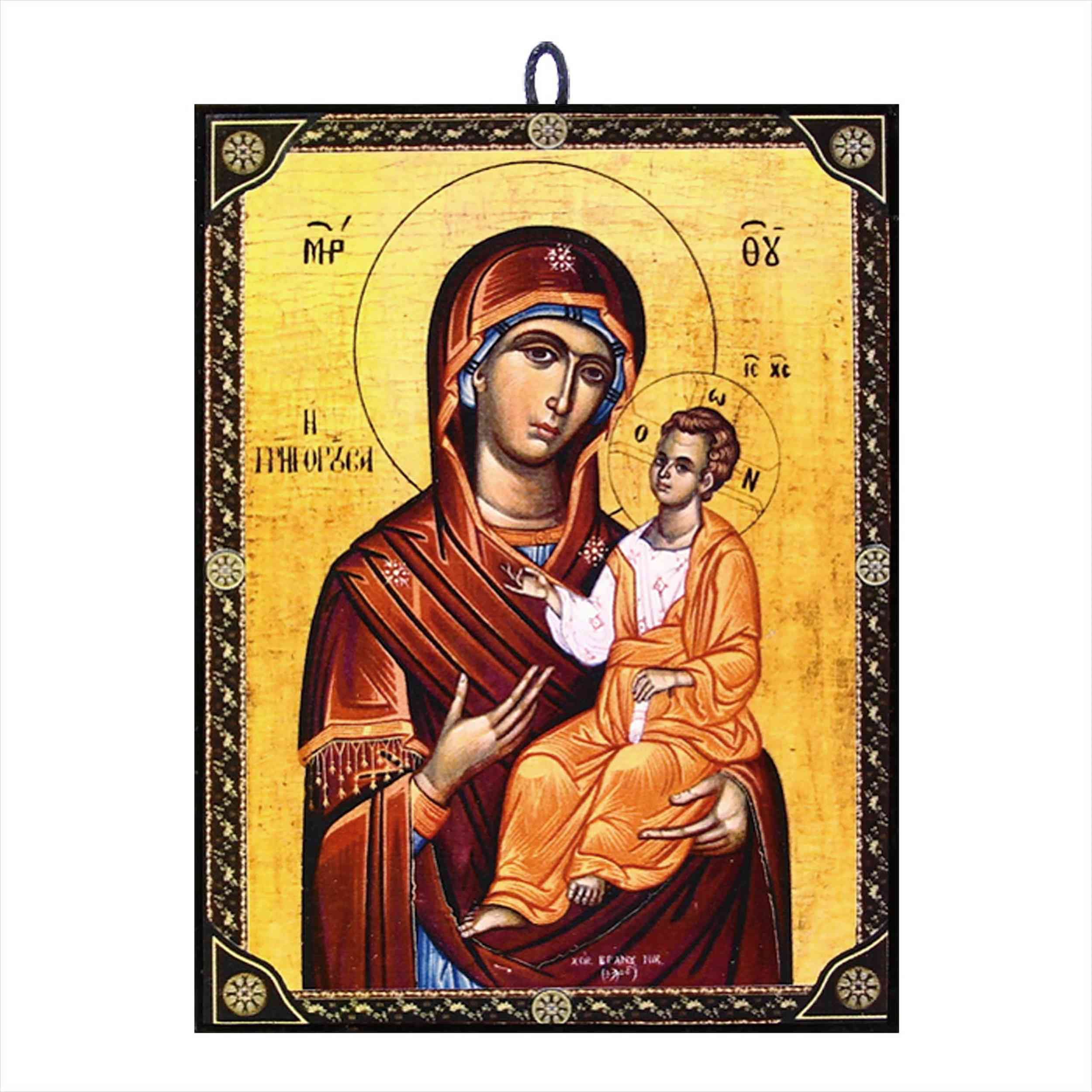 NKlaus Bild Ikone Maria Grigorousa orthodox Zertifizierte Reproduktion aus günstig online kaufen