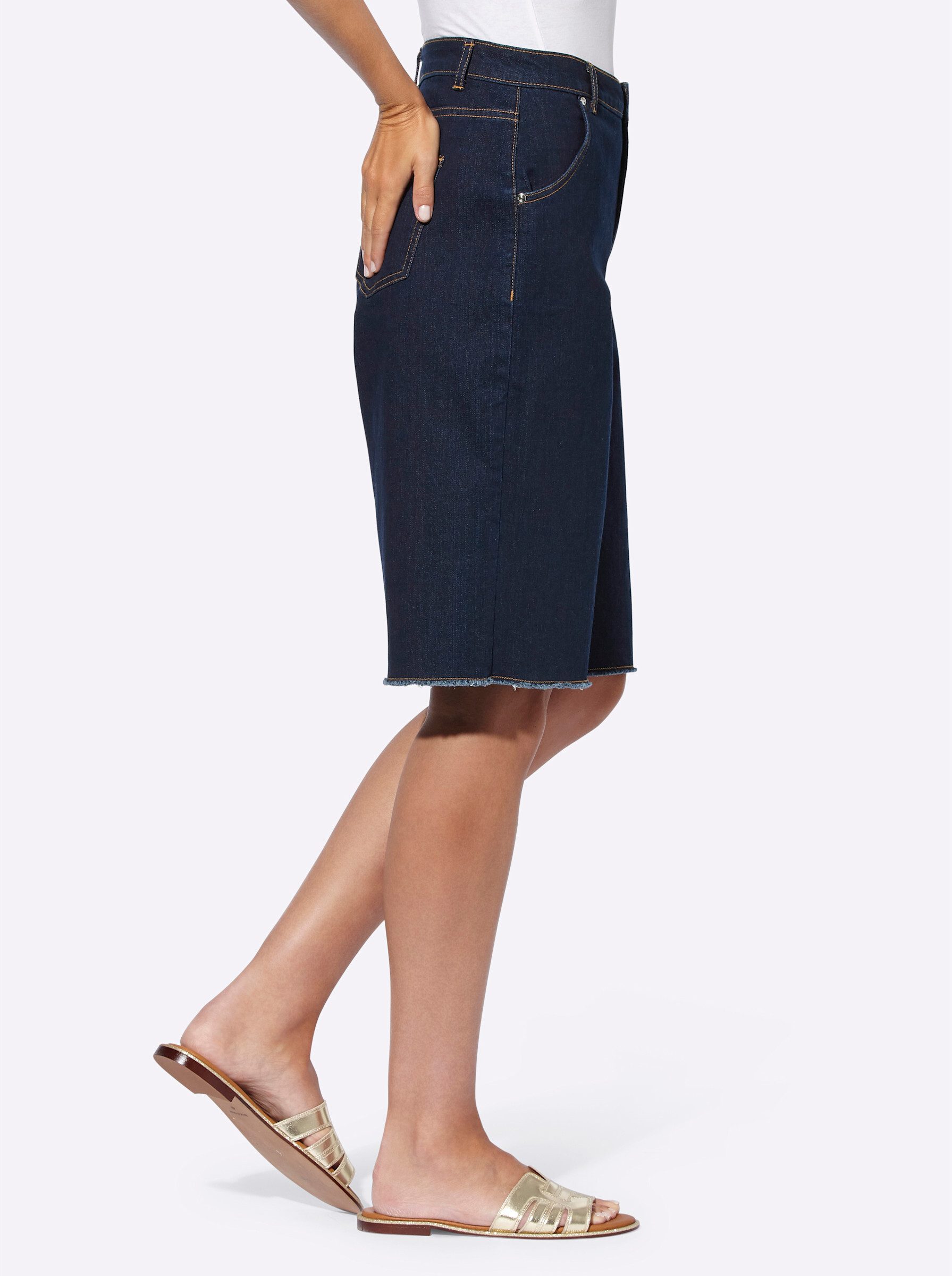 heine Jeansshorts Jeansbermudas günstig online kaufen