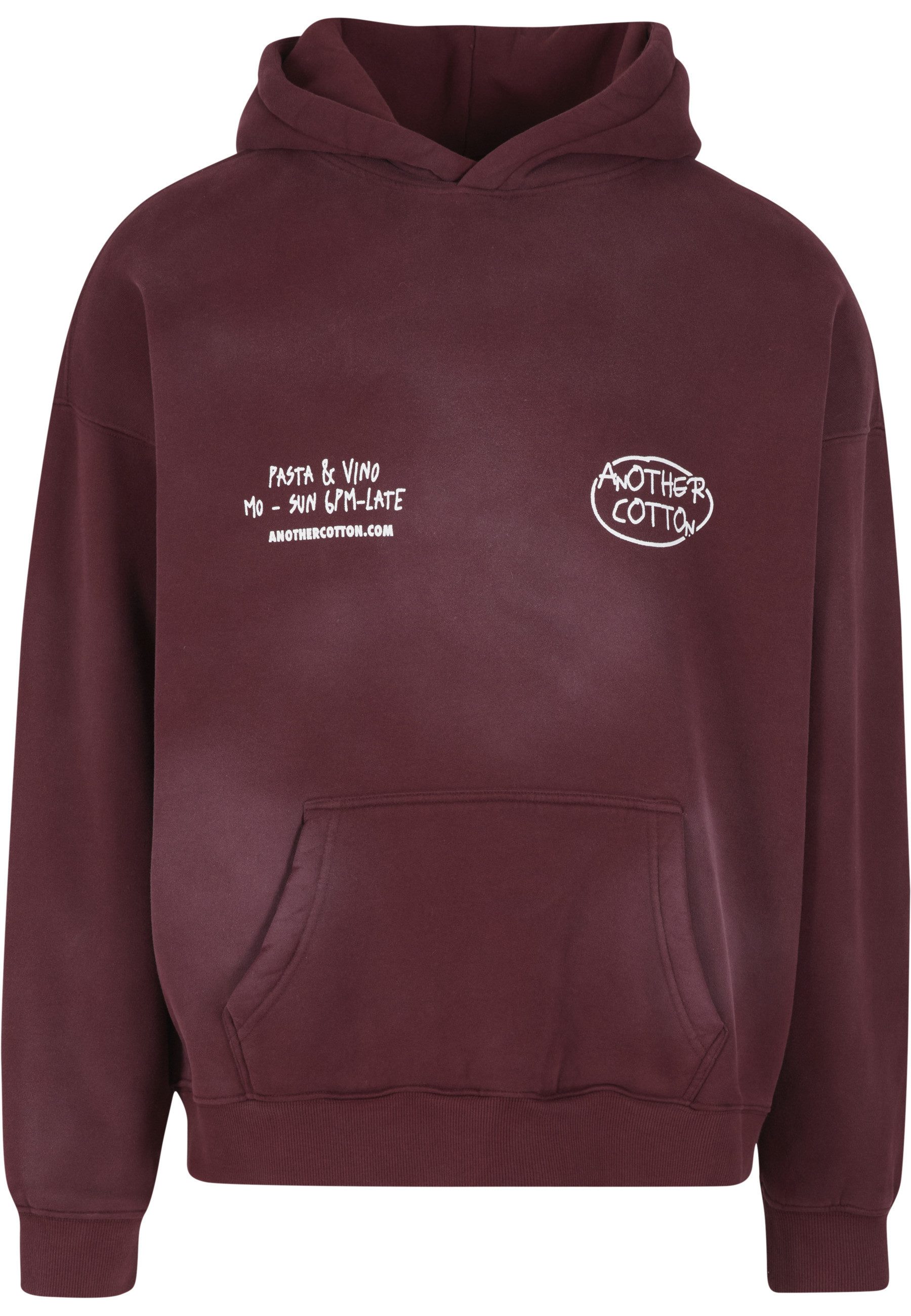 Another Cotton Lab Kapuzensweatshirt Another Cotton Lab Pasta Night Washed Hoodie (1-tlg)