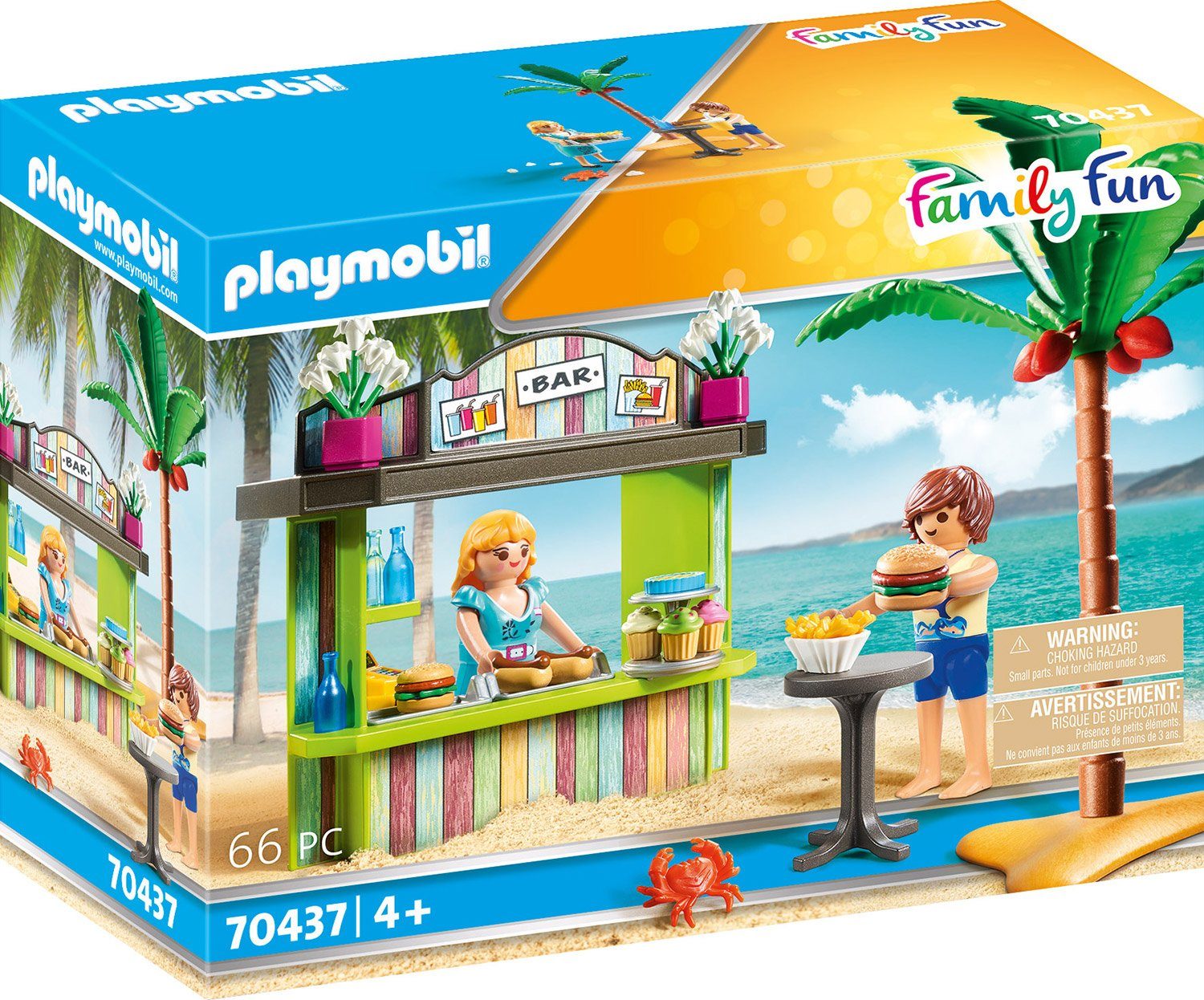Image of PLAYMOBIL® Family Fun - Strandkiosk 70437