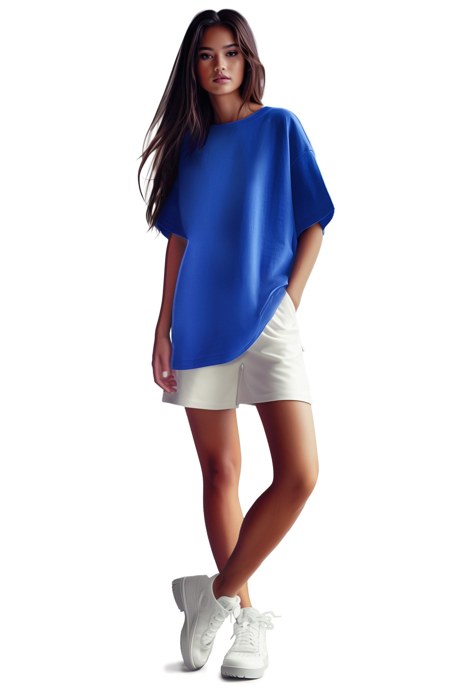Reichstadt Oversize-Shirt Damen Relaxed Fit T-Shirt günstig online kaufen