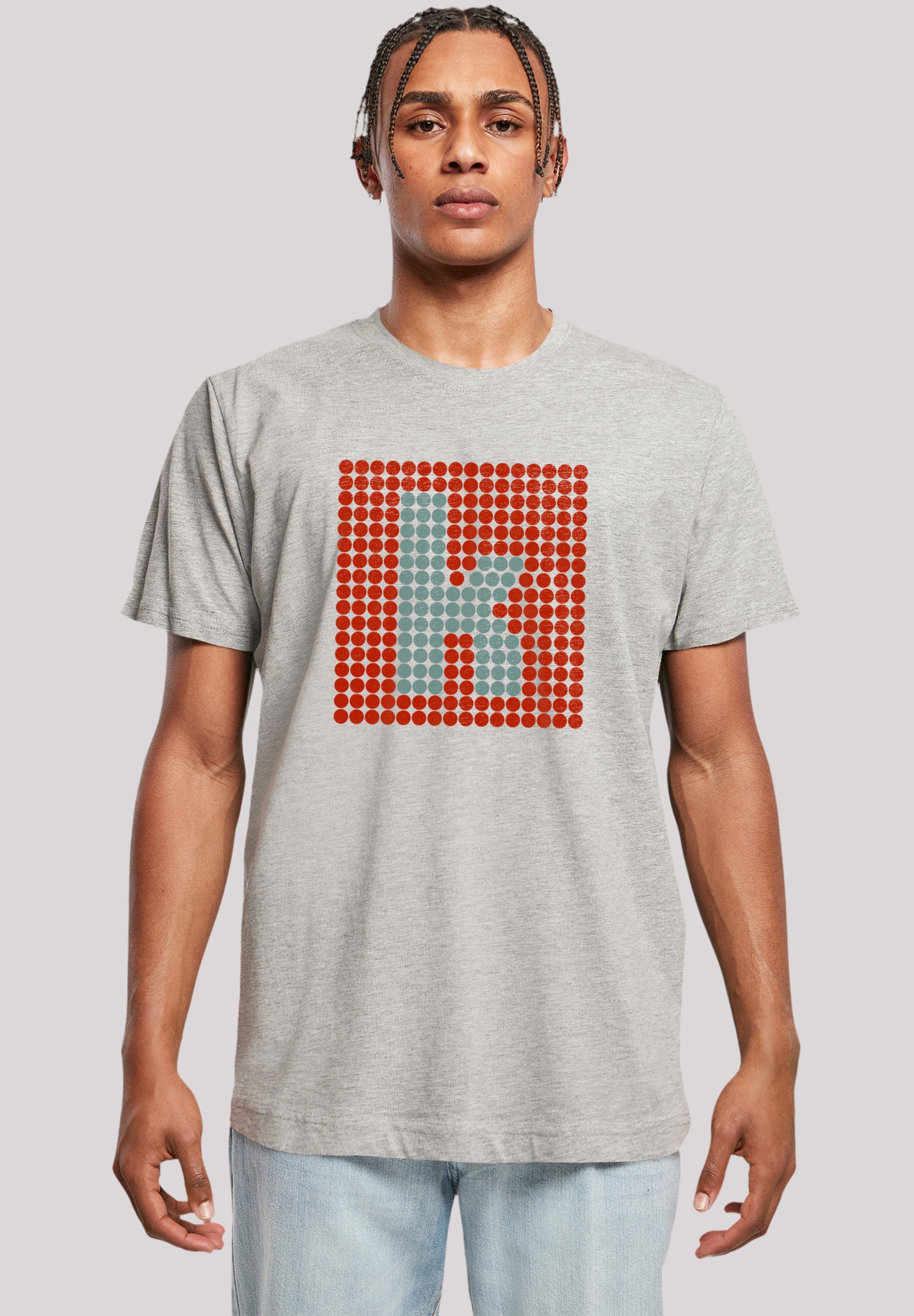 F4NT4STIC T-Shirt The Killers Print heather grey